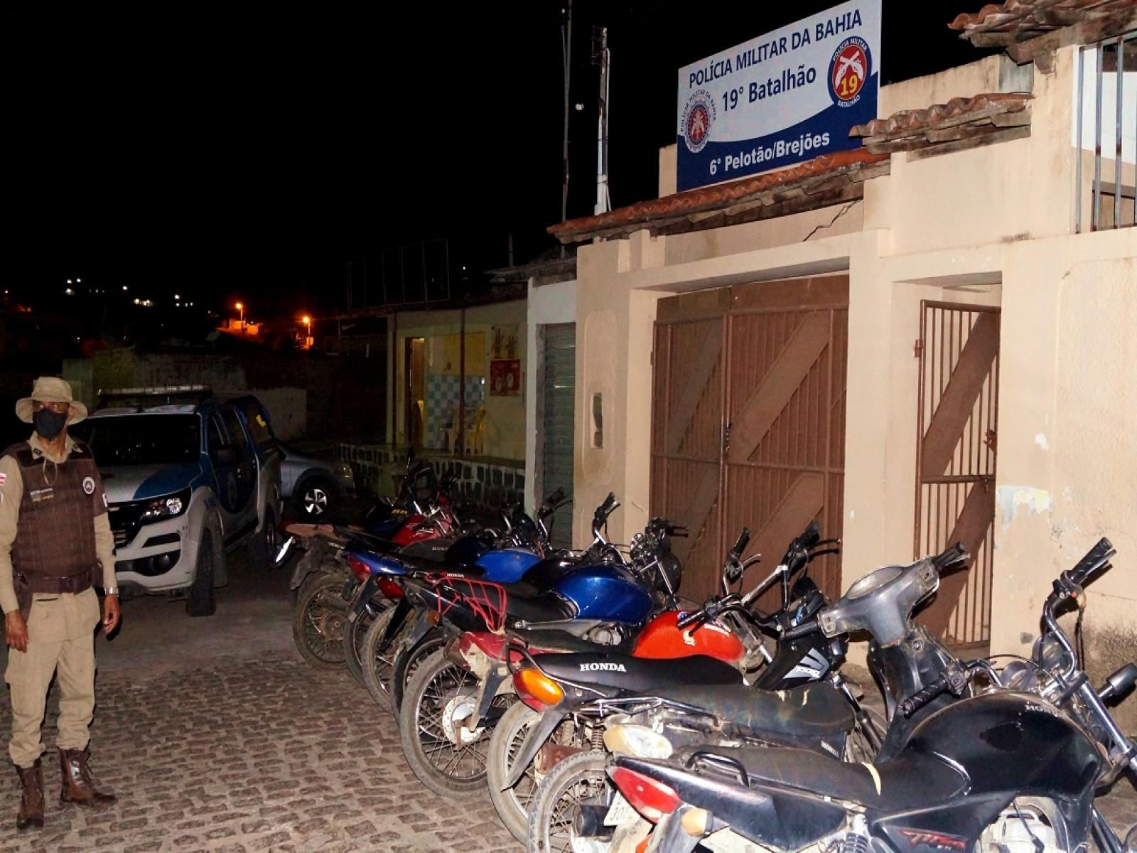 Polícia Militar realiza Mega operação contra motos barulhentas em Brejões