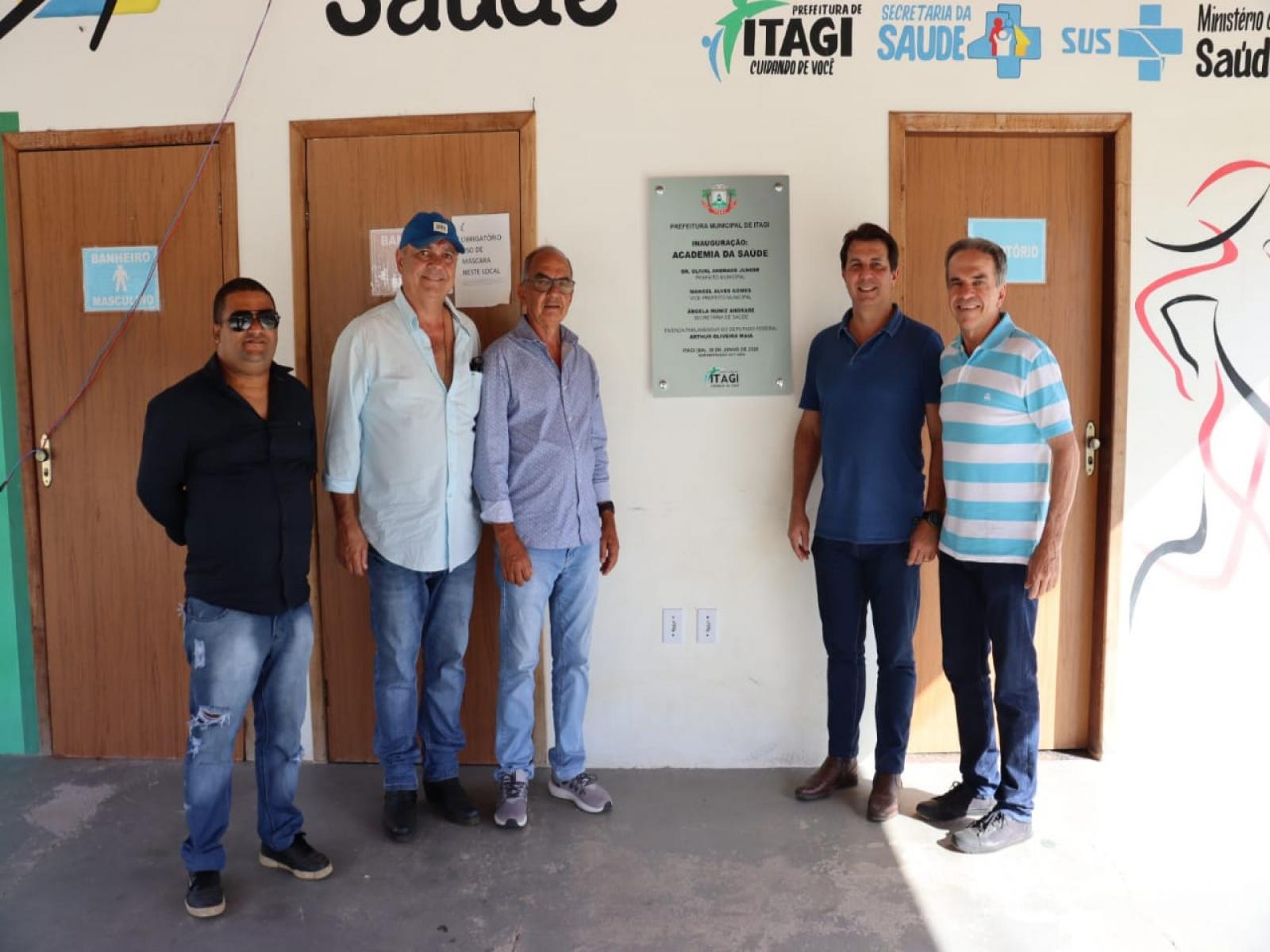 ITAGI: VISTORIA DE OBRAS