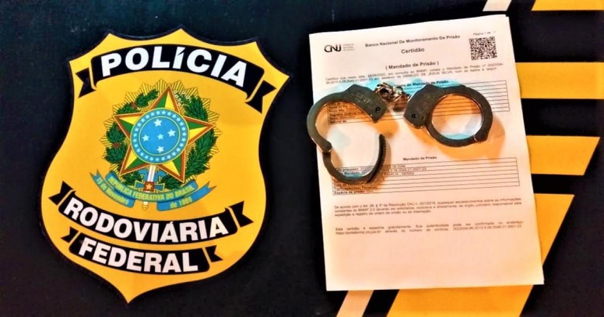 Homem procurado por estupro é preso pela PRF na BR 116 em Jequié