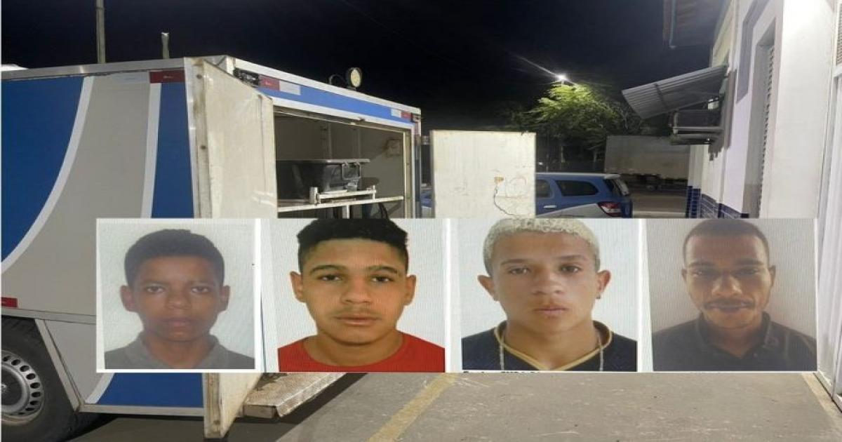 4 bandidos morreram em confronto com a PM na cidade de Itiruçu