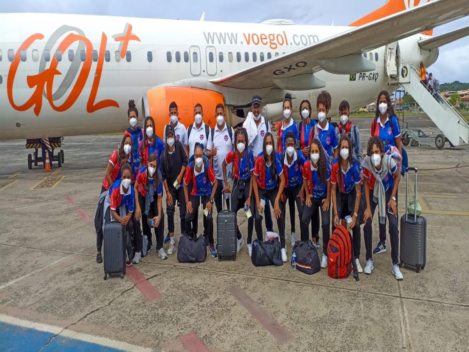 Doce Mel viajou neste sábado para Recife (PE) para enfrentar o Sport neste domingo