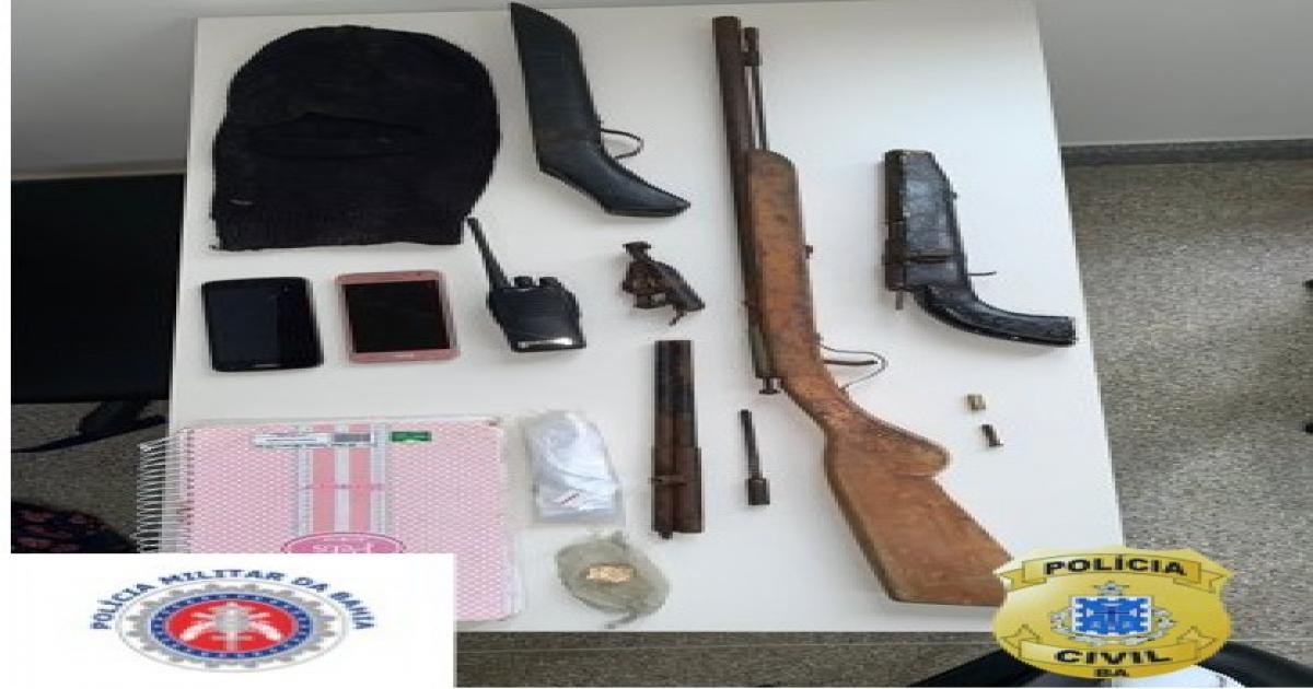 POLÍCIAS CIVIL E MILITAR DA BAHIA CUMPREM MANDADO DE BUSCA E APREENSÃO DOMICILIAR NA CIDADE DE MARACÁS