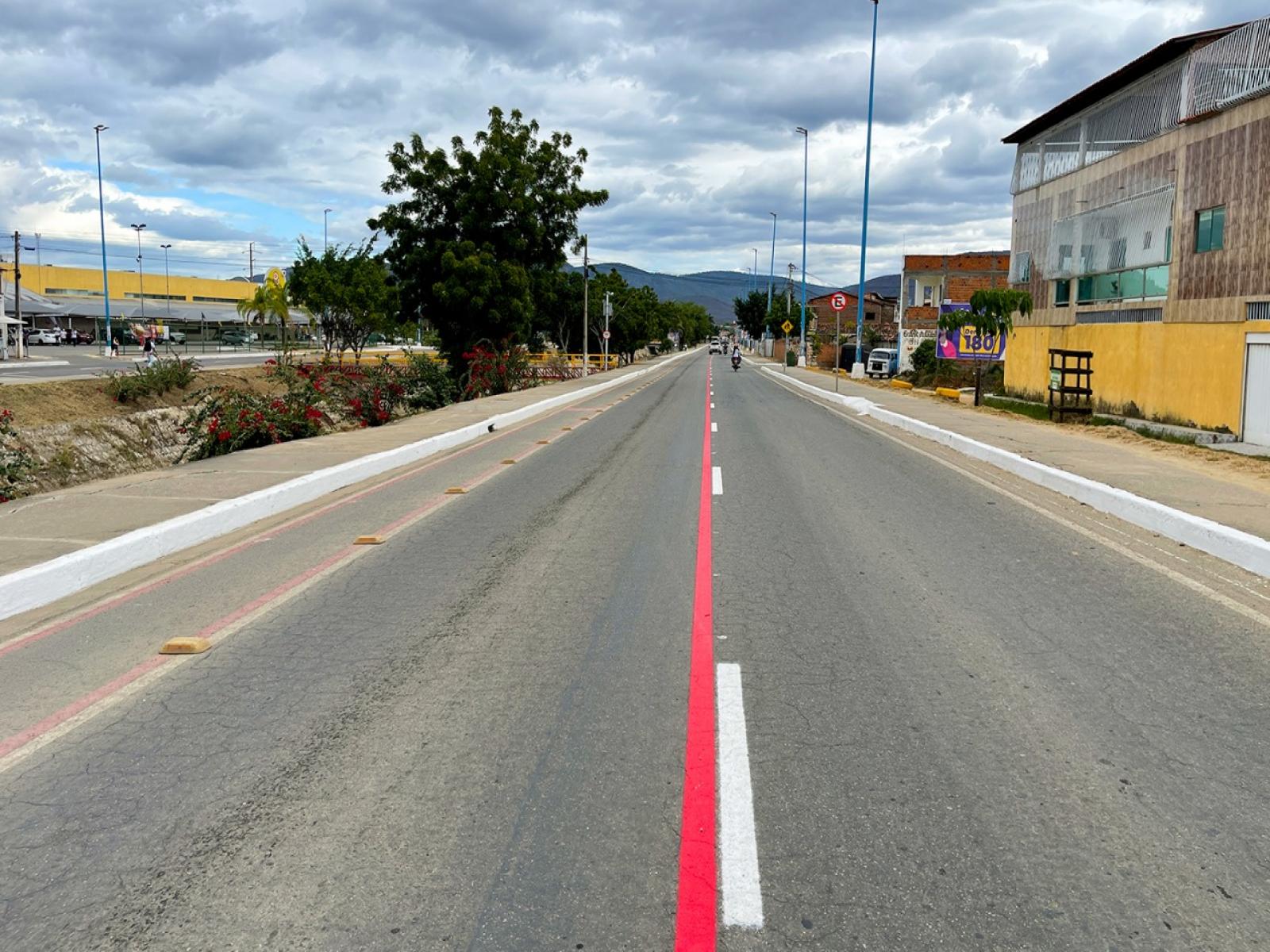 Fique ligado na nova sinalização para ciclistas da Avenida Cesar Borges