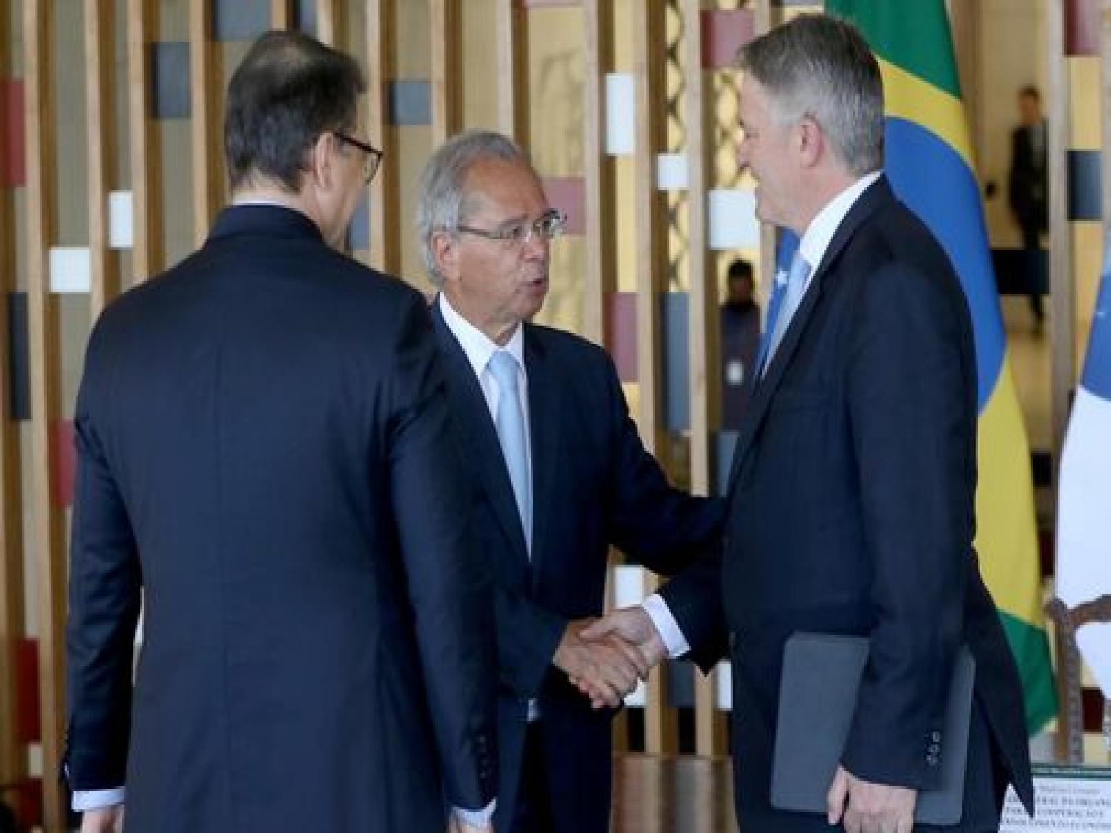 Ministro da Economia diz que entrada do Brasil na OCDE é prioridade
