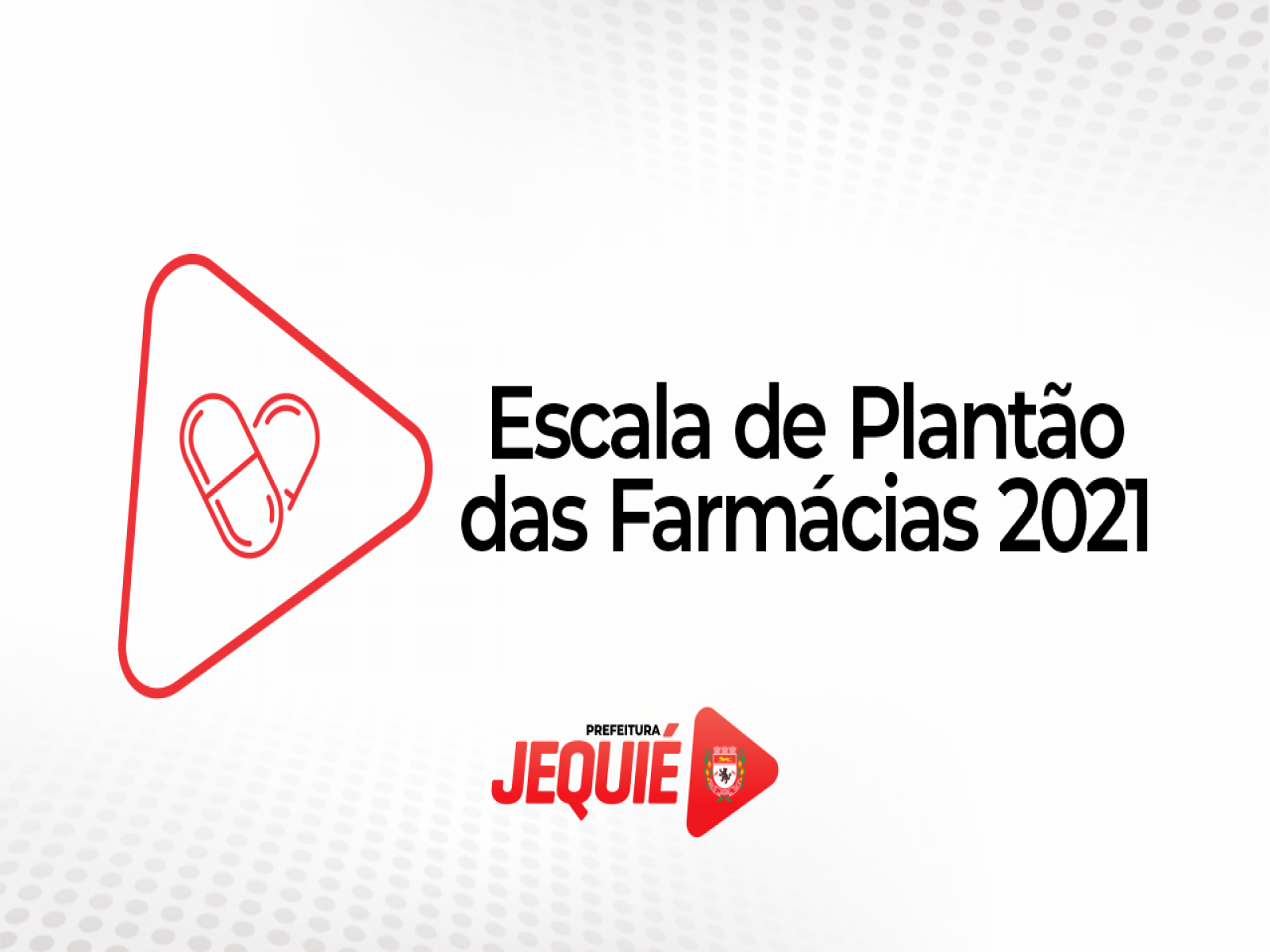 Prefeitura de Jequié divulga escala de plantão das farmácias para este ano
