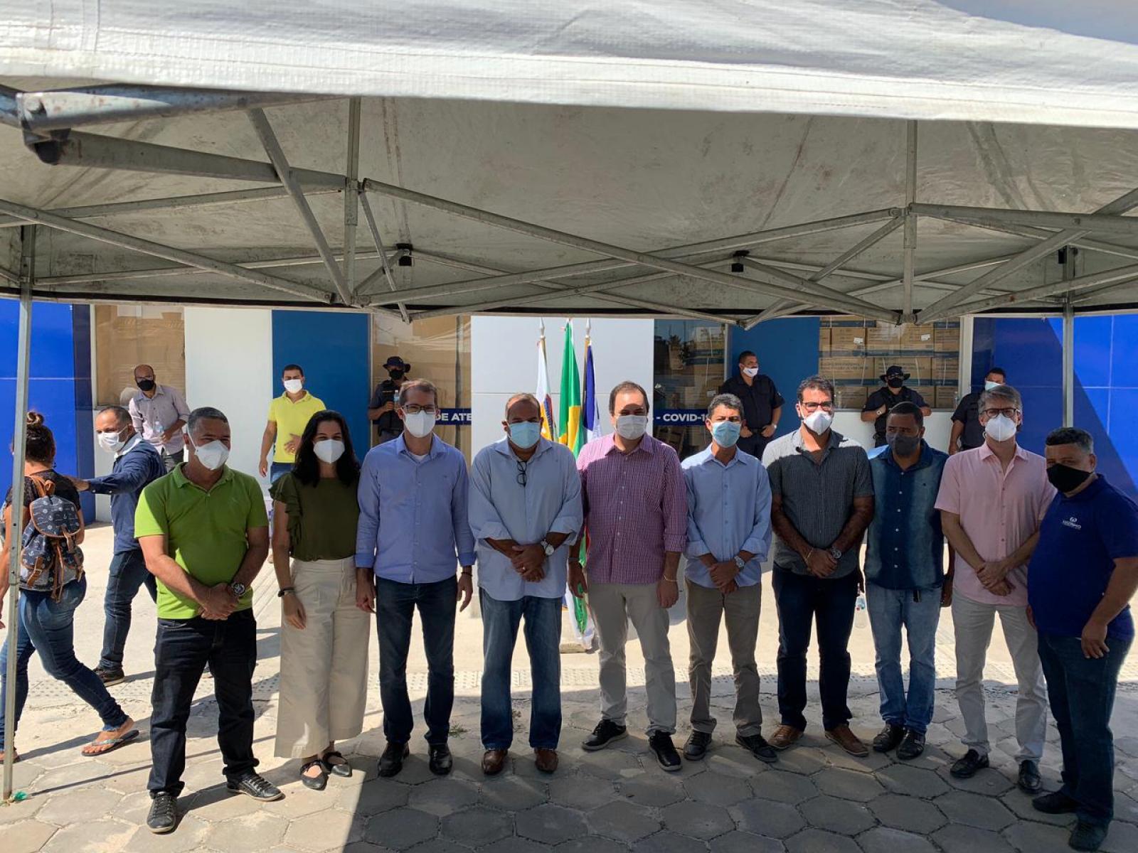 Em Teixeira de Freitas, Sandro Régis participa de assinaturas de ordem de serviço para diversas obras