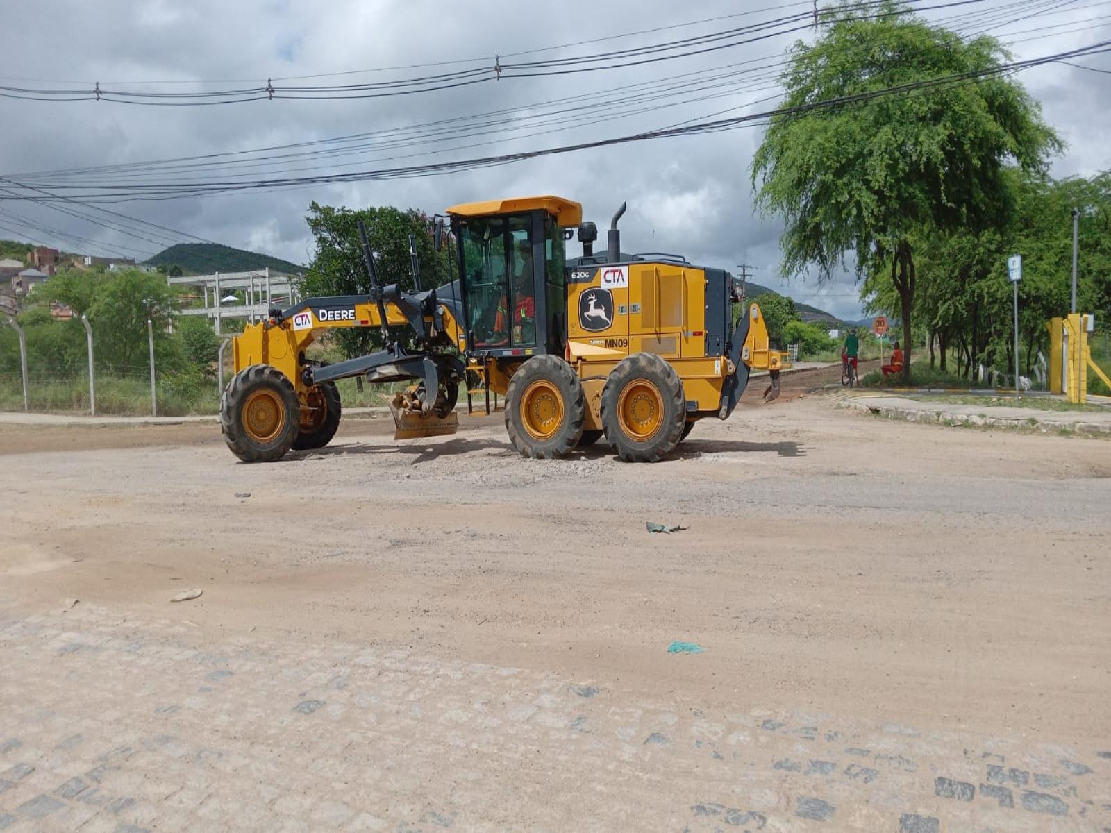 Começou a tão sonhada reforma do Centro Industrial de Jequié