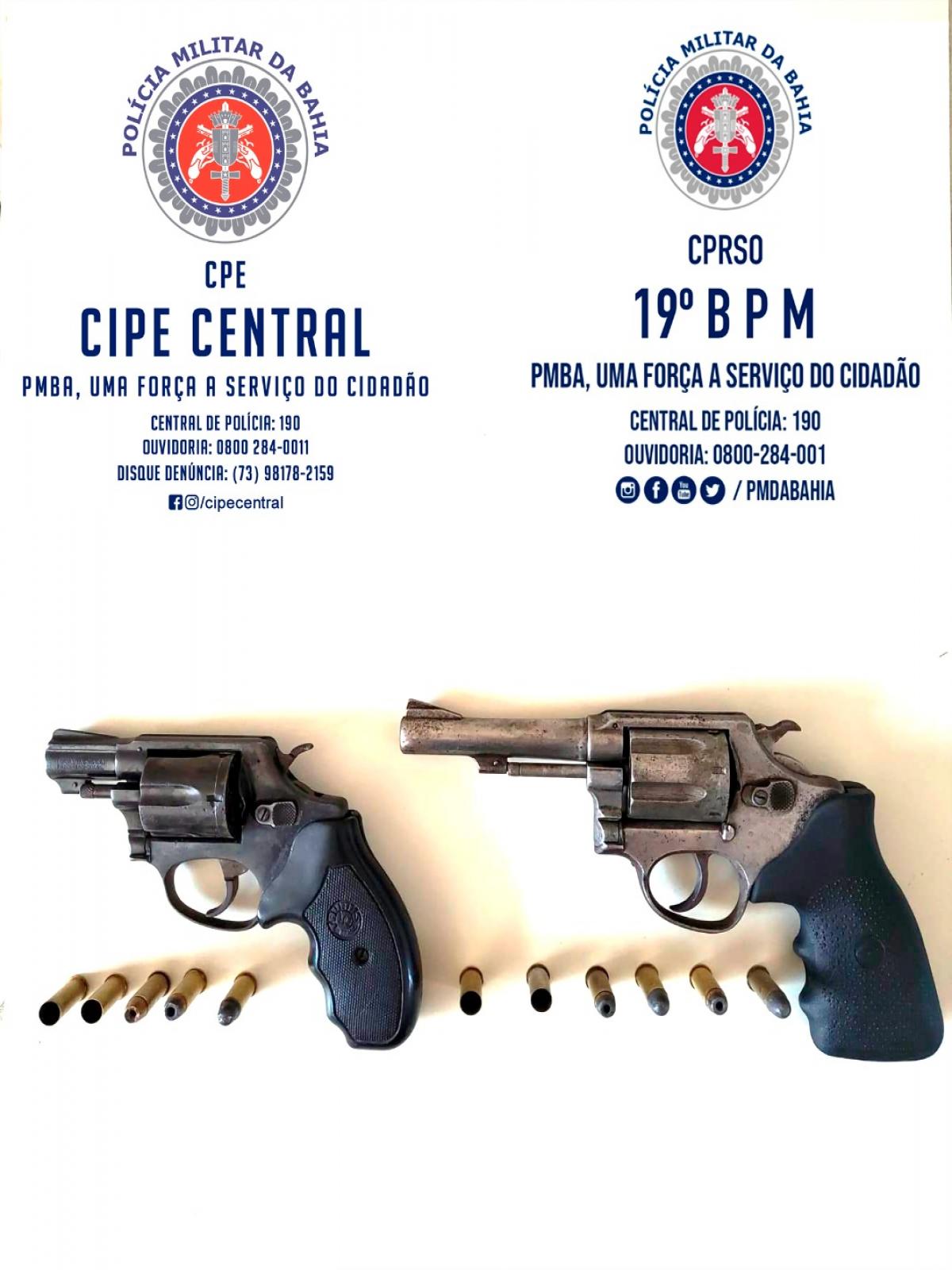 Dois integrantes do Comando Vermelho morreram em troca de tiros com a CIPE e 19 BPM