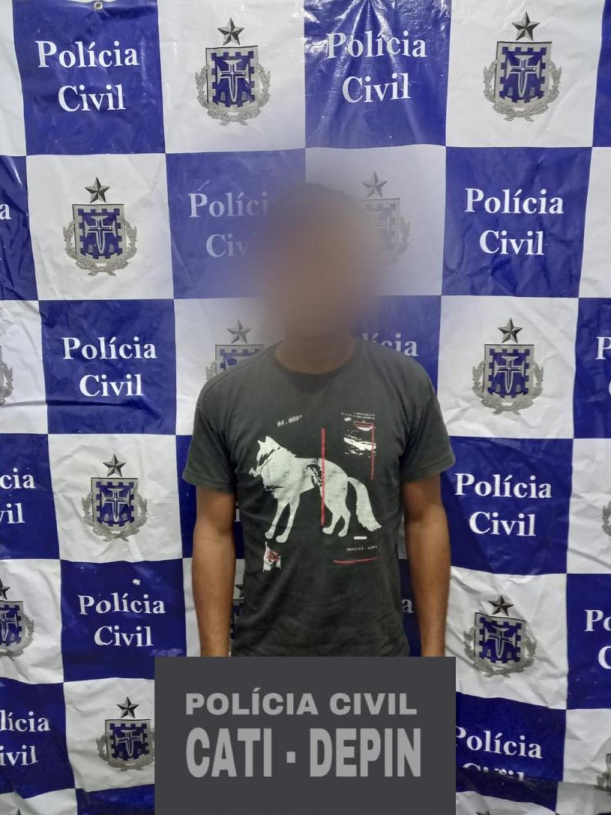 Itagibá: preso homem que matou rival a golpes de facão