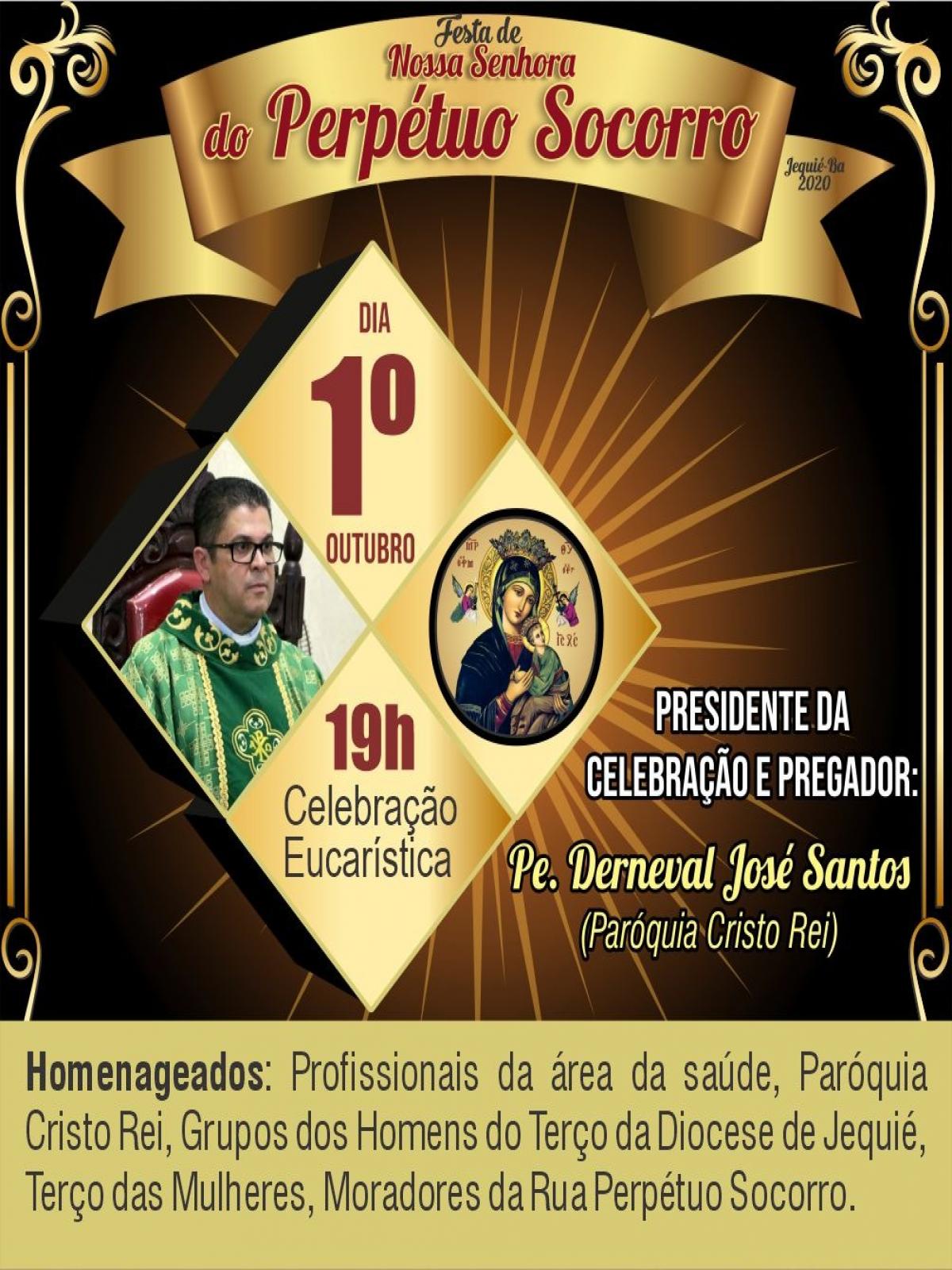 Festa da Paróquia Perpétuo Socorro começa hoje com limite de idade e participantes das missas