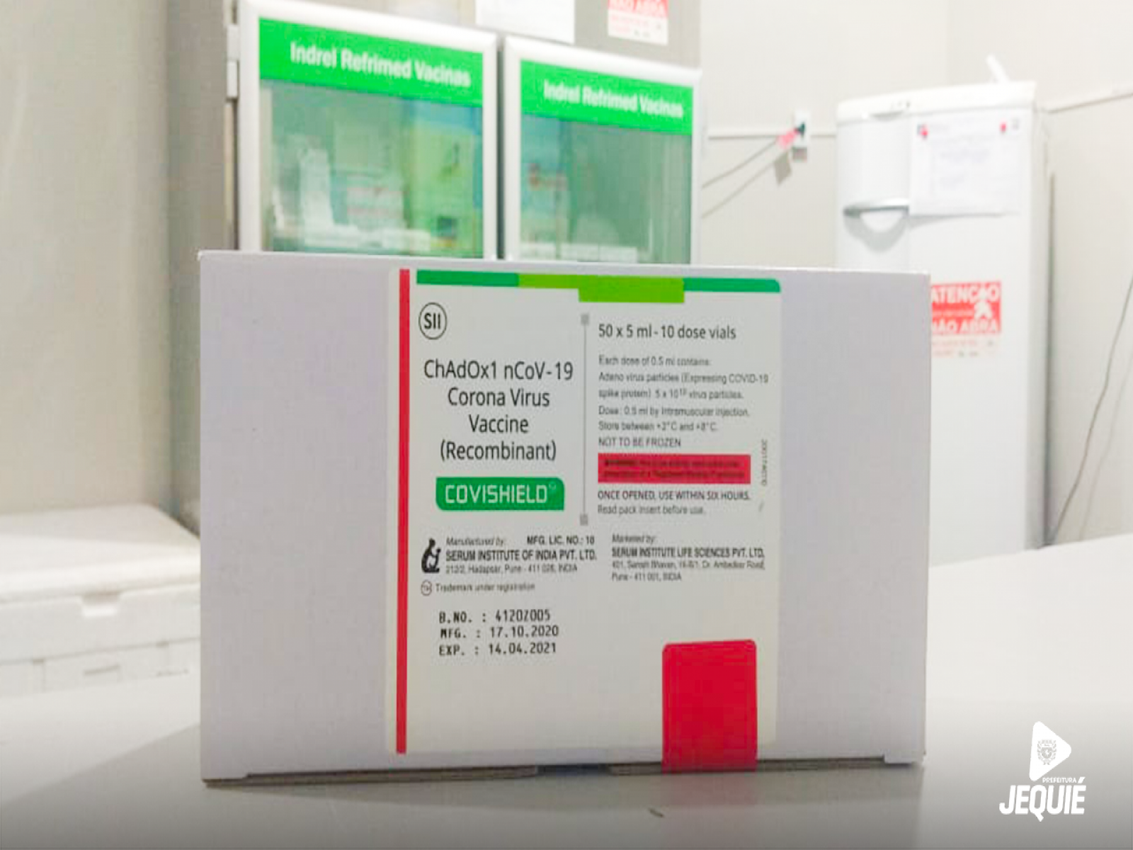Jequié recebe novas doses de vacina contra Covid-19