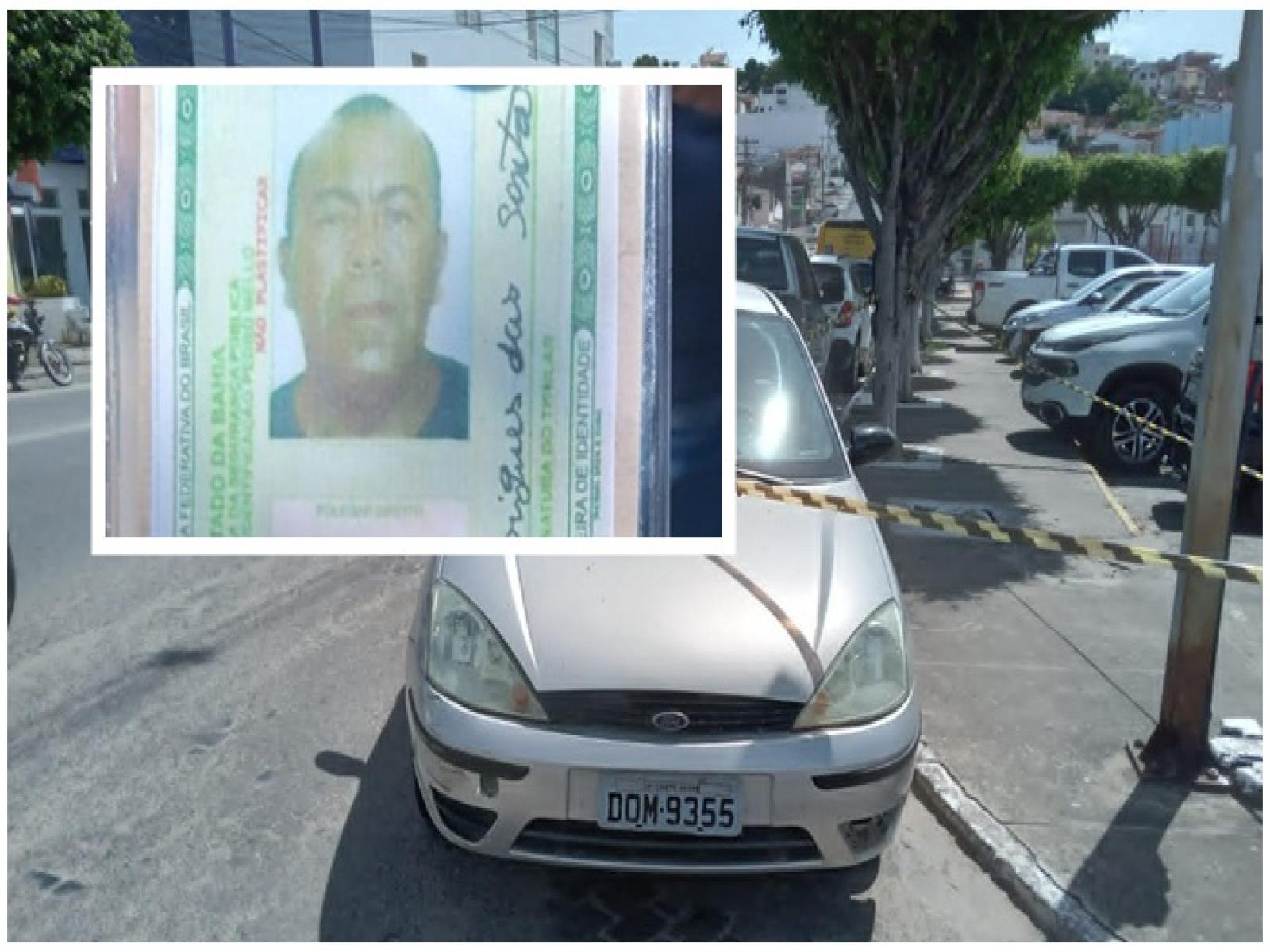 Homem encontrado morto dentro carro ao lado da Rodoviária de Jequié