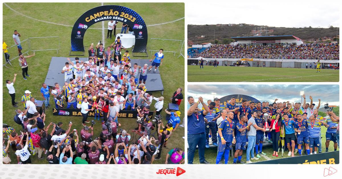 Parceria entre Prefeitura de Jequié e ADJ contribuiu para tricampeonato do time