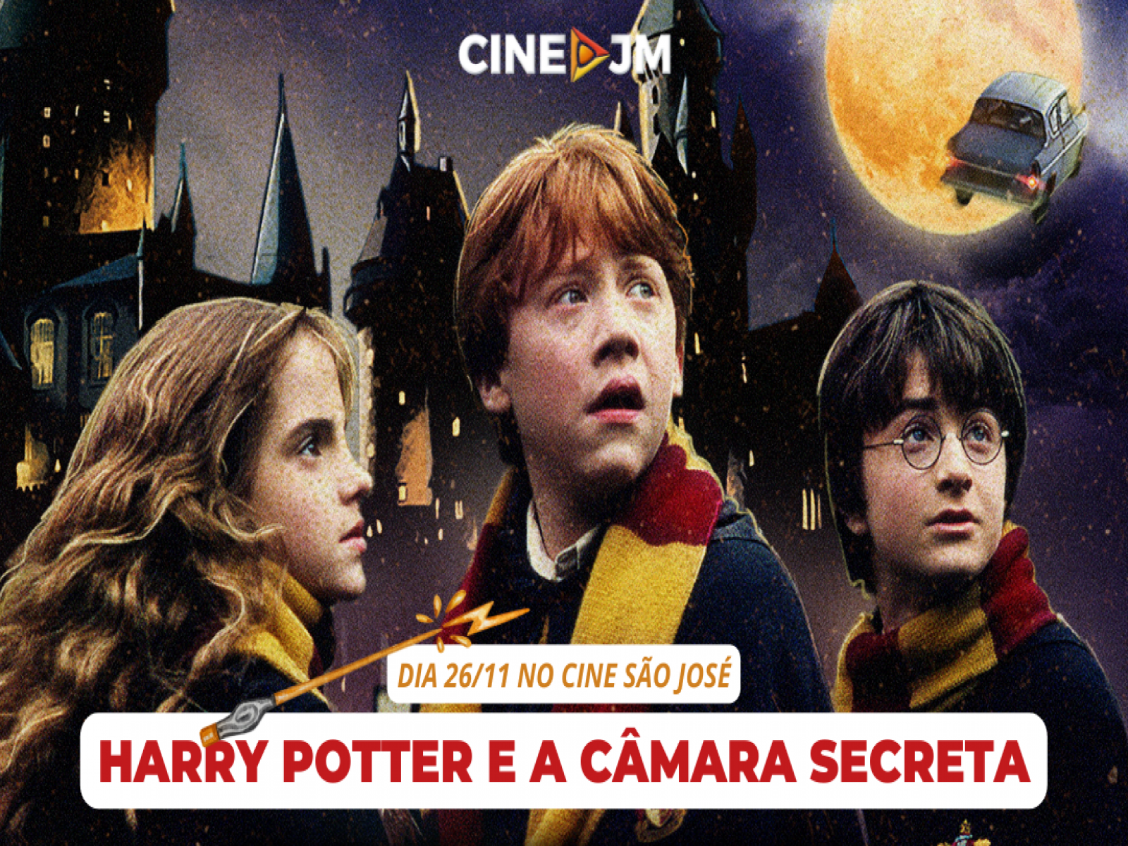 Cine São José: HARRY POTTER VEM AÍ!