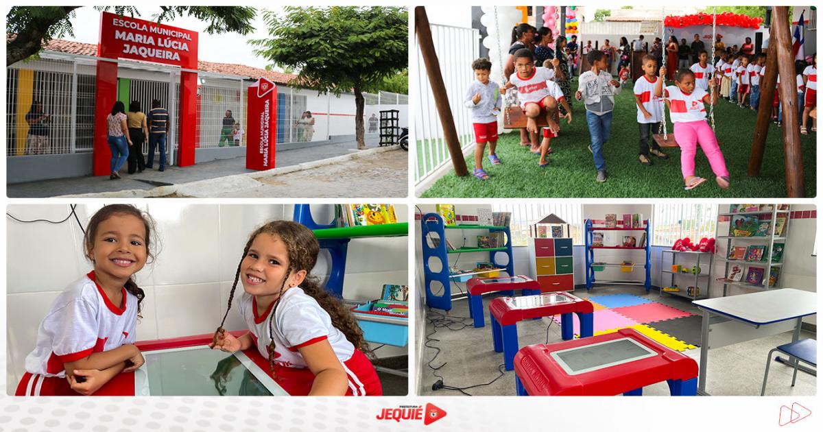 Prefeito de Jequié entrega mais uma unidade de ensino completamente requalificada; desta vez foi a Escola Municipal Maria Lúcia Jaqueira
