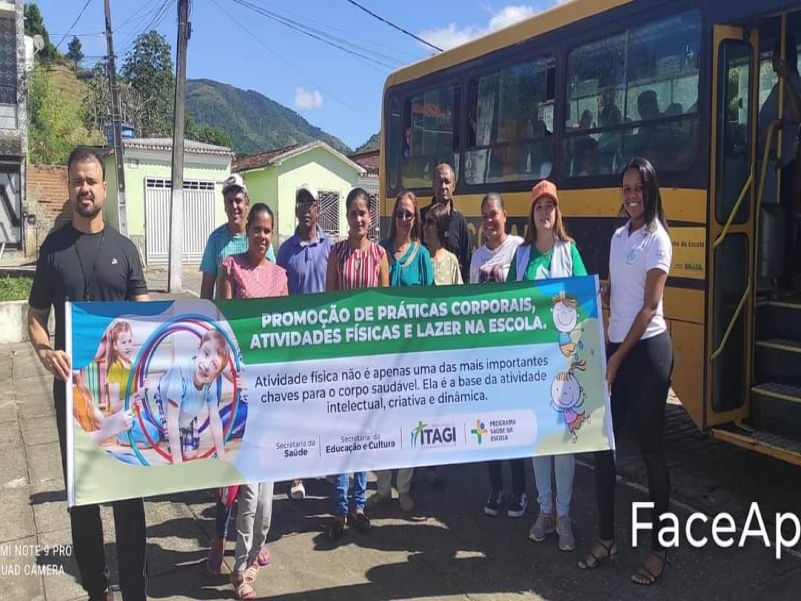 Itagi: Mais uma ação do Programa Saúde na Escola
