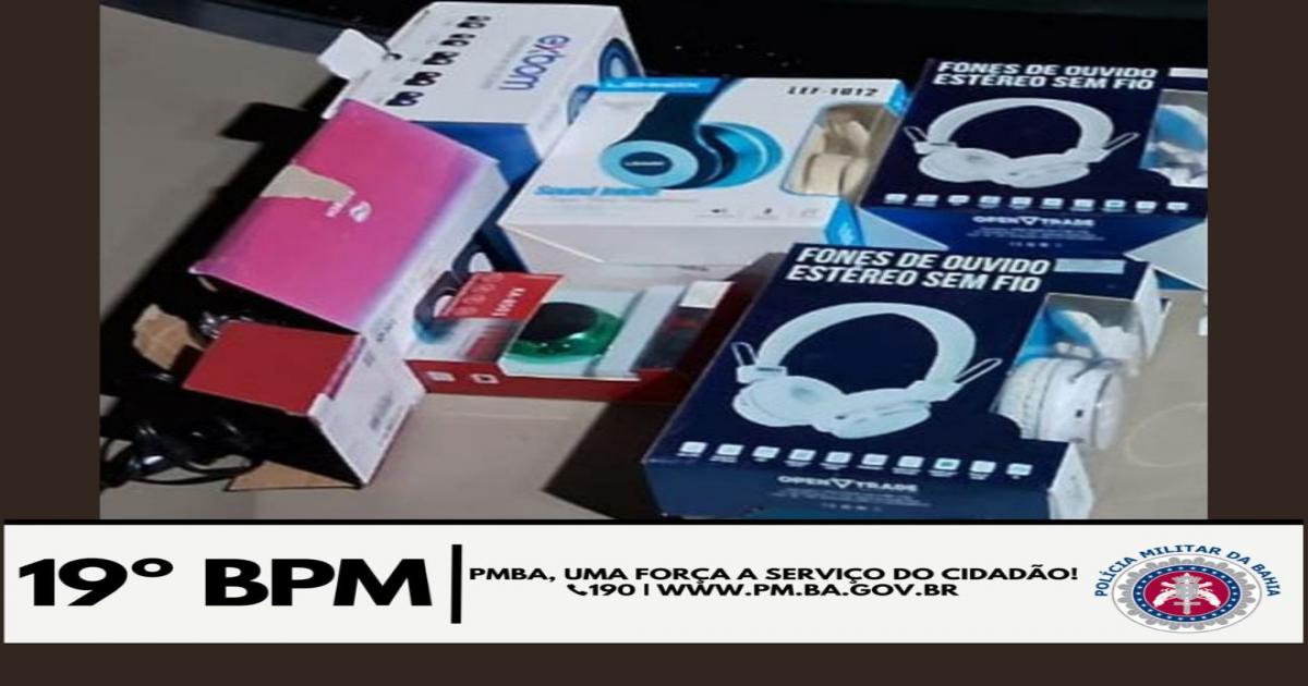Preso acusado de furta loja no centro de Jequié