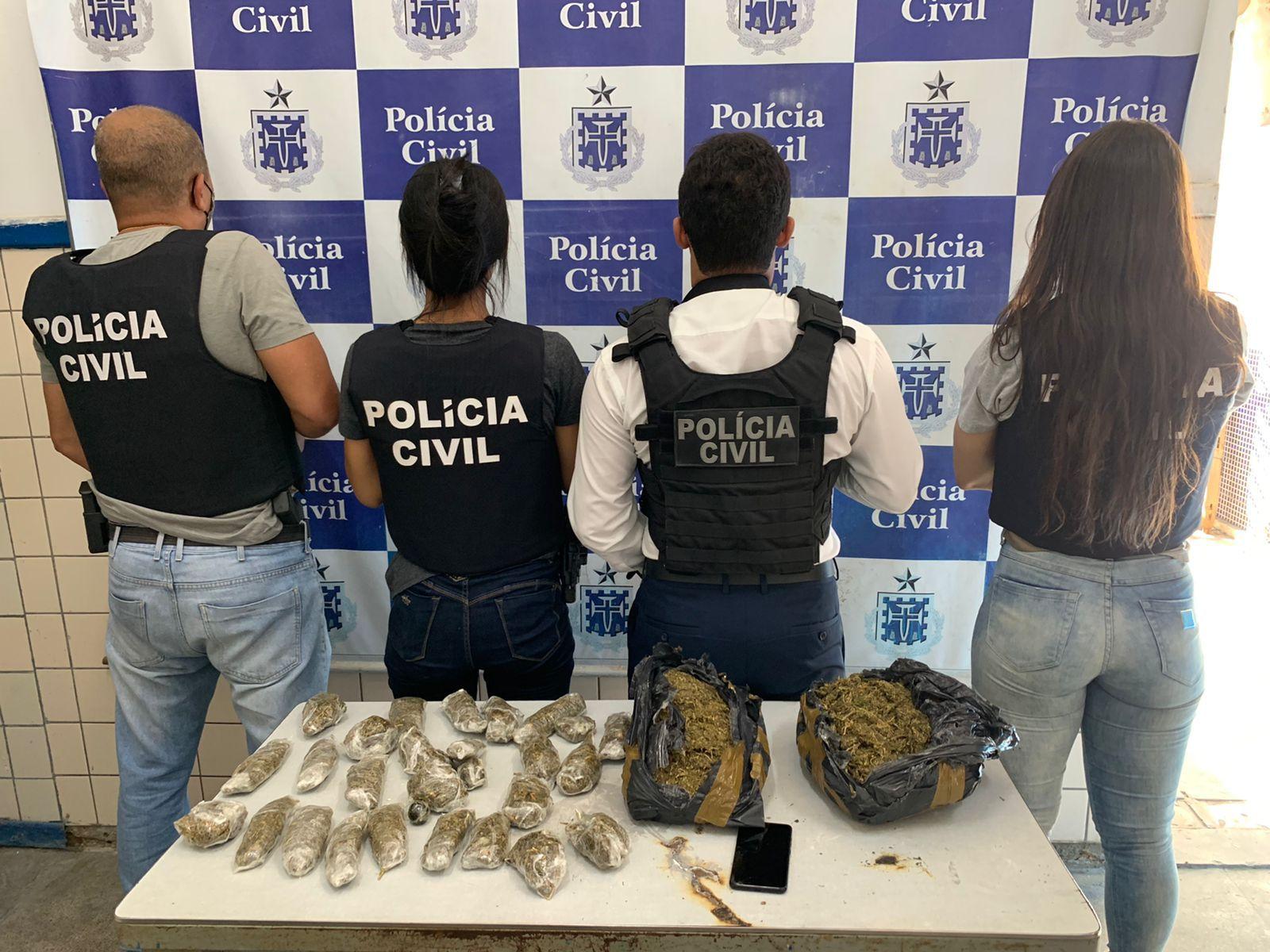Polícia Civil prende traficante que vendia maconha premium e haxixe