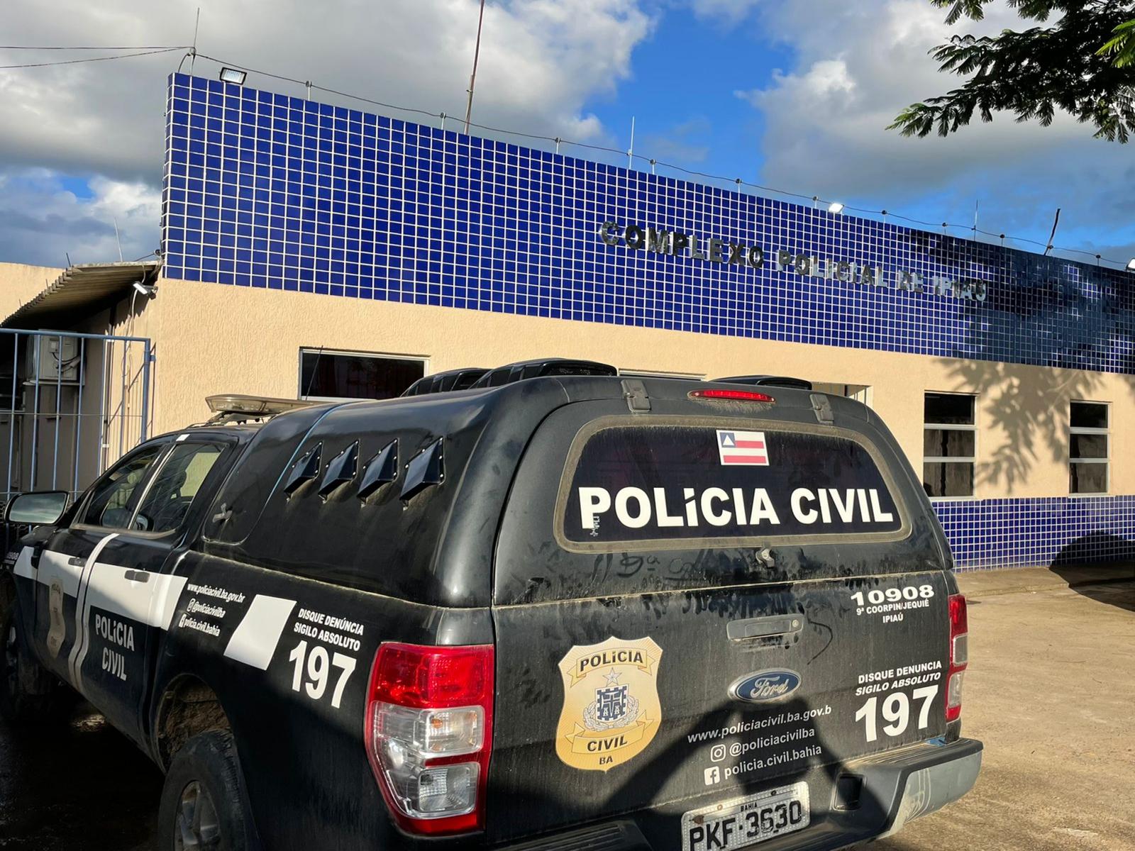 Bateu na mulher, tentou fugir e foi preso