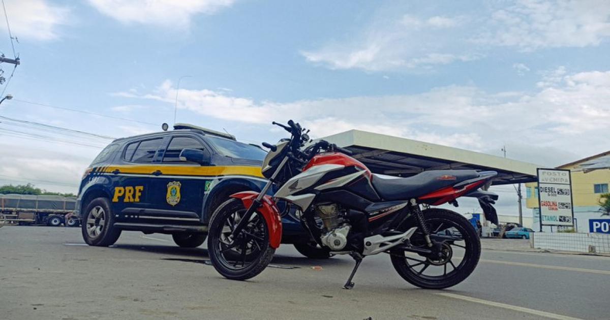 Homem compra motocicleta clonada e acaba detido pela PRF em Poções