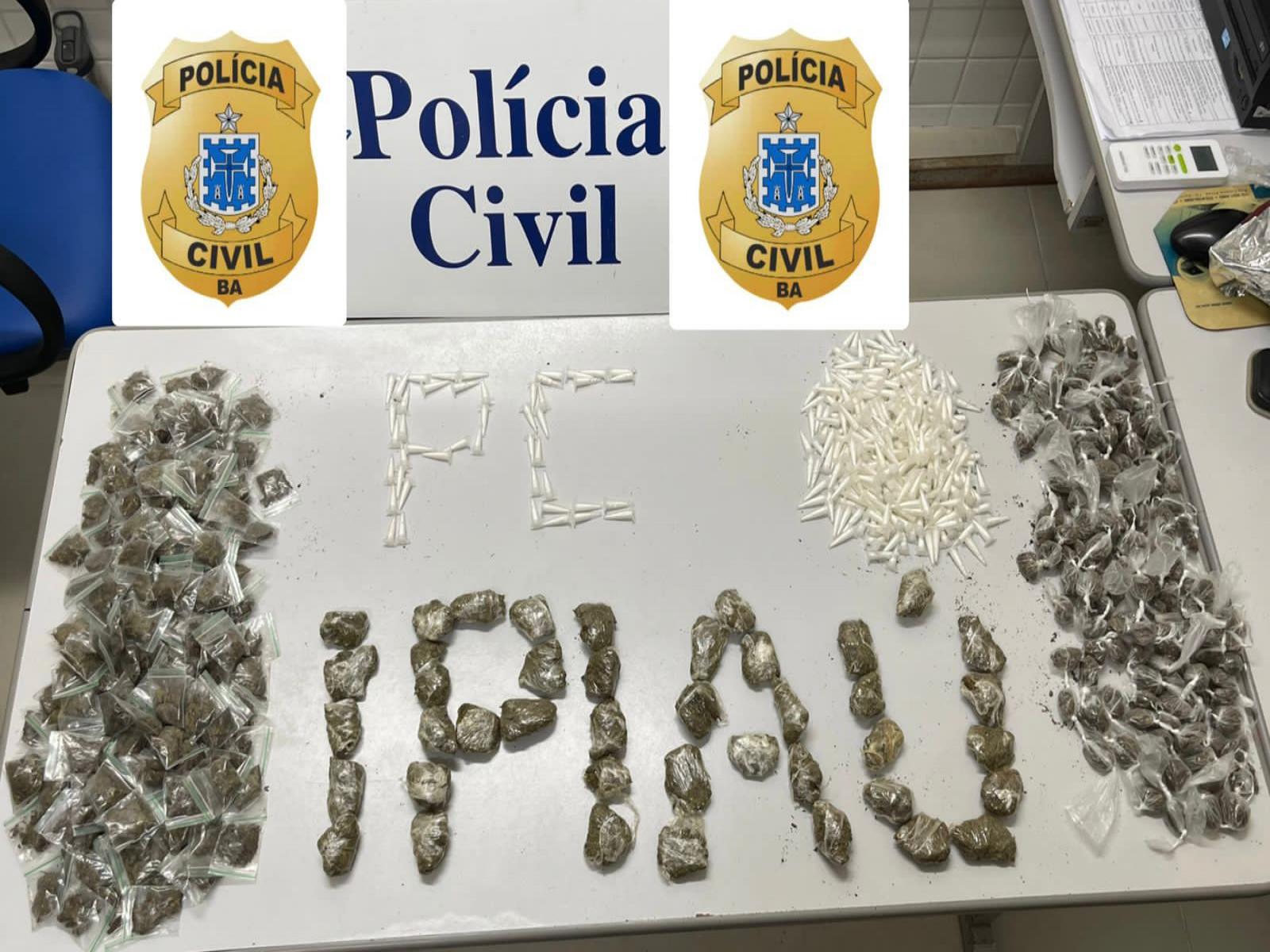 Ipiaú: Polícia Civil prende traficante na Rua da Granja