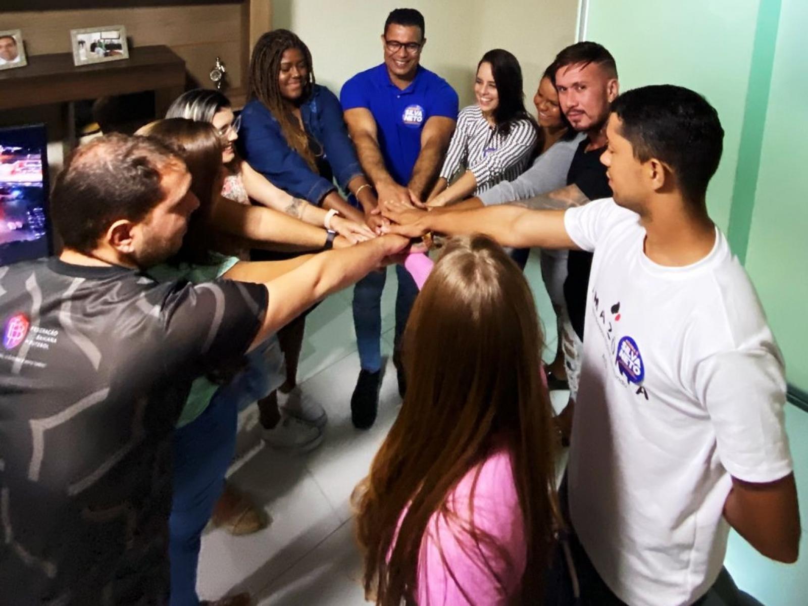 Silva Neto, Alice Pina e a juventude de Jequié se unem em busca de renovação.