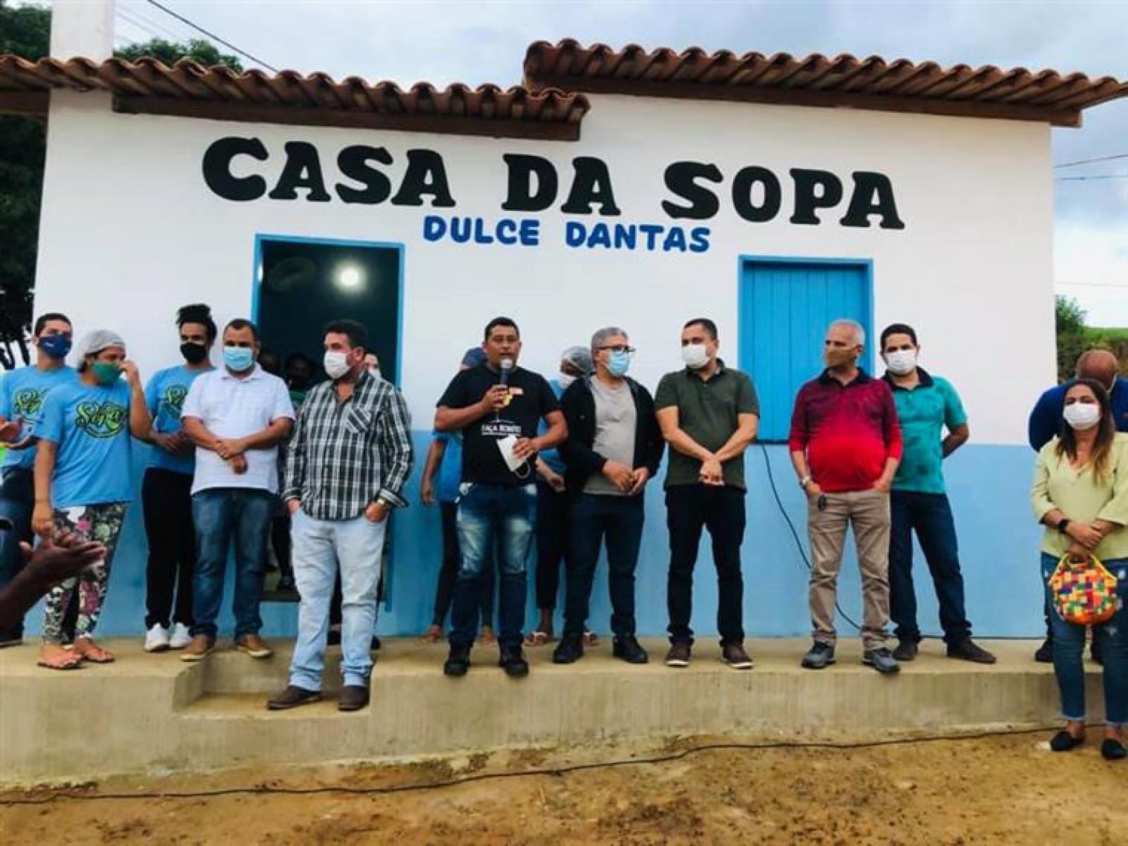 Prefeitura de Jitaúna inaugura sede própria da Casa da Sopa no Bairro Adelino Henrique