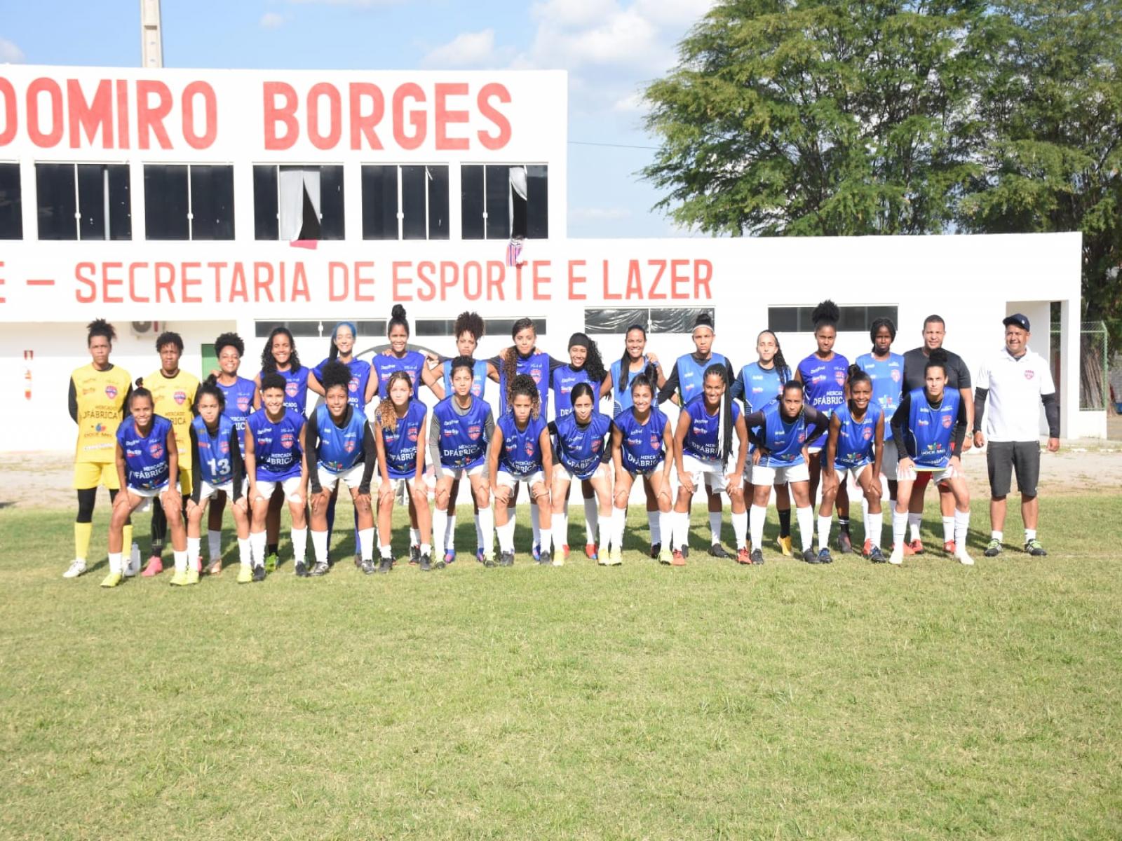 Doce Mel estreia sábado às 15 horas no Waldomirão no Campeonato Baiano de Futebol Feminino