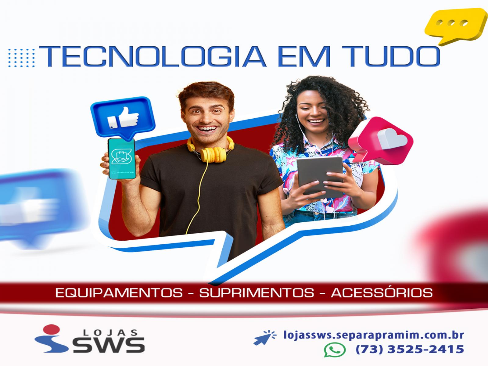 Lojas SWS: Tecnologia em tudo