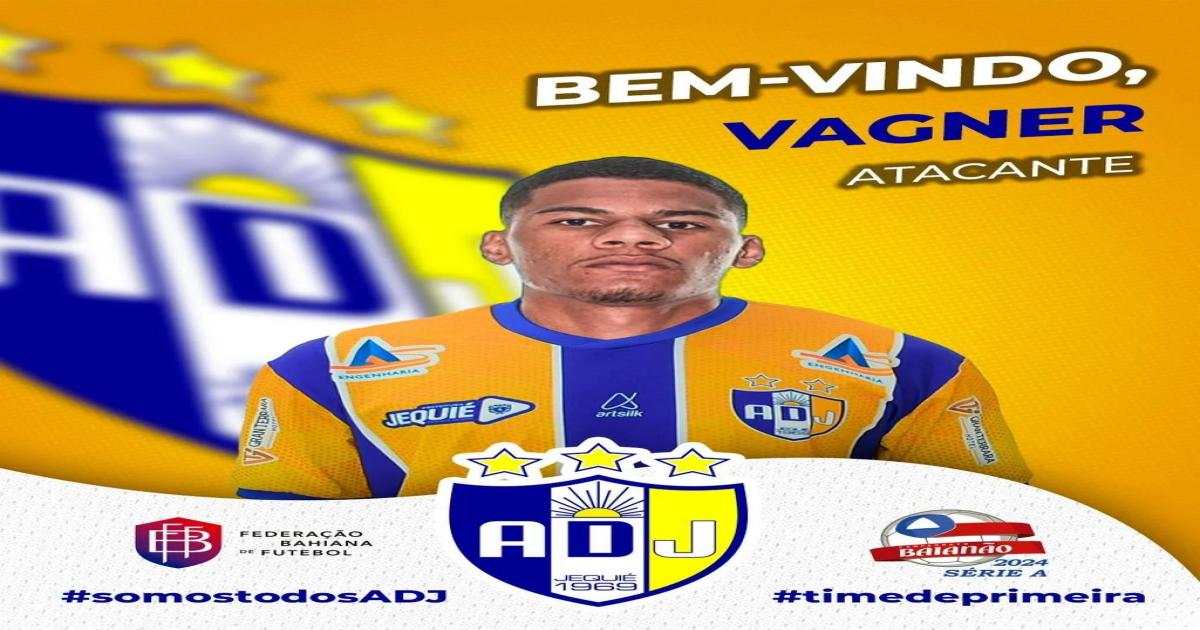 Atacante Vagner é o novo contratado da ADJ