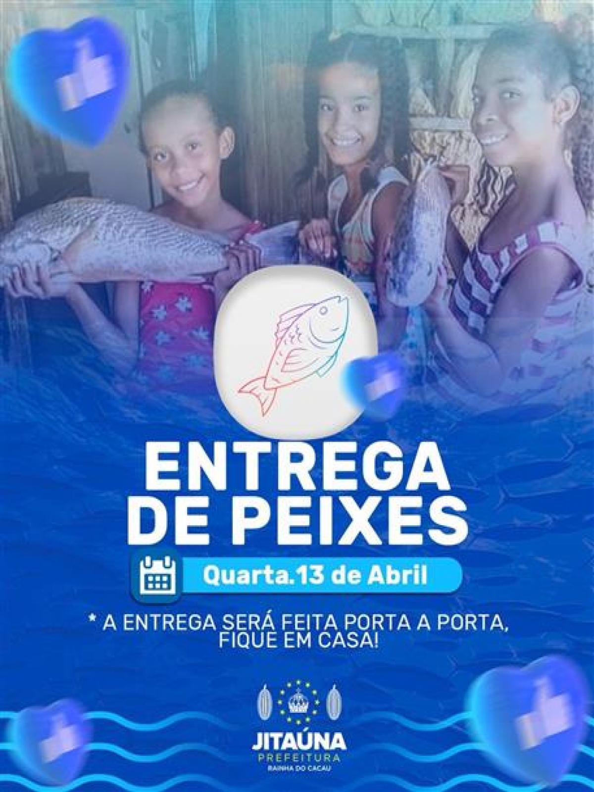 Prefeitura de Jitaúna anuncia distribuição de peixe da Semana Santa e beneficia mais de 6 mil moradores