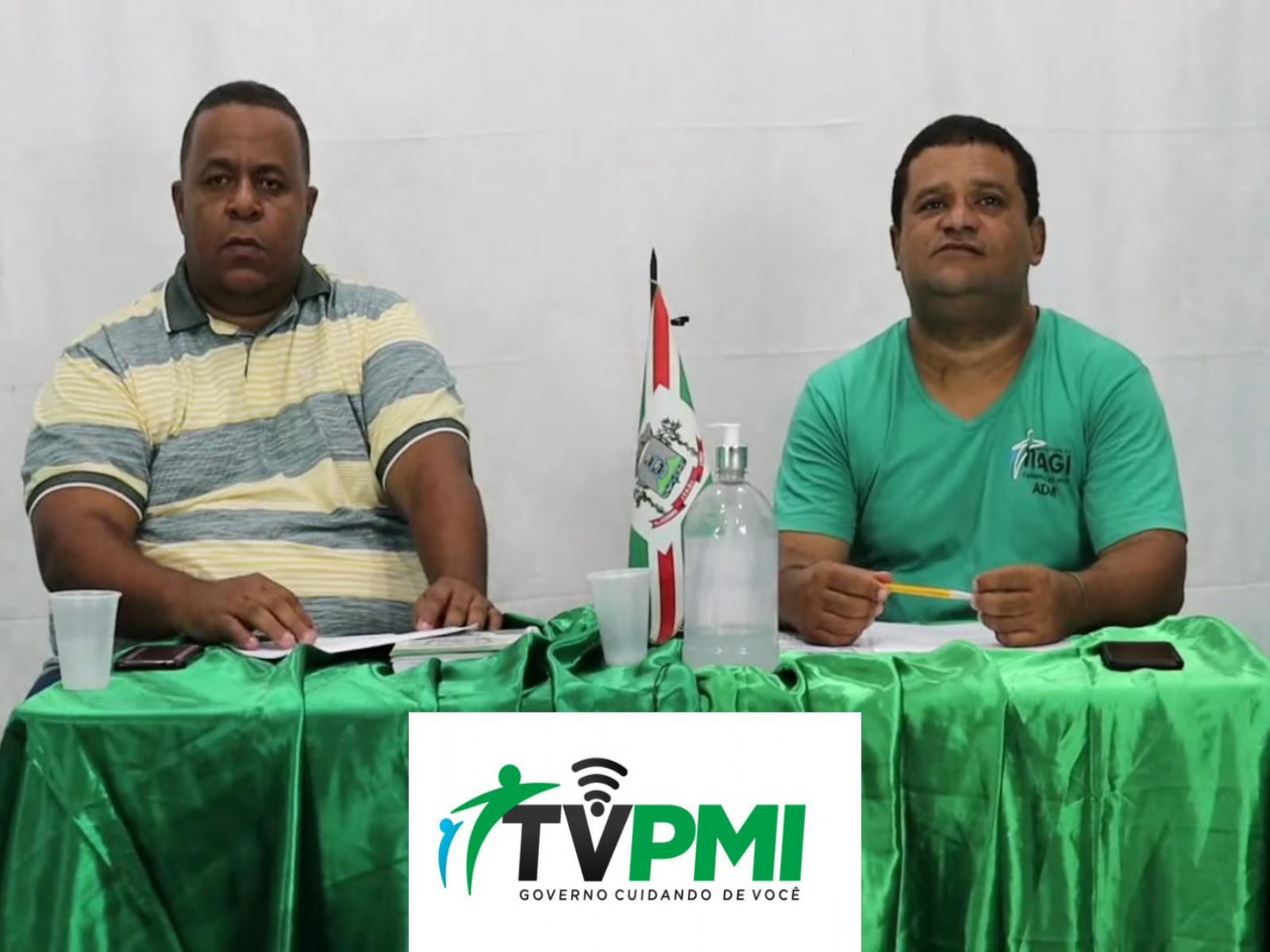 ITAGI: PREFEITURA LEVA AO AR O PRIMEIRO PROGRAMA DA  TV PMI.