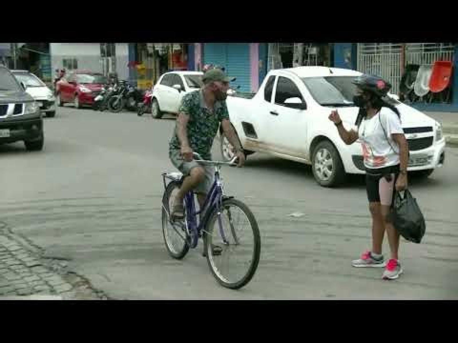Em 1 minuto: Aquele capacete de bike doado por você.