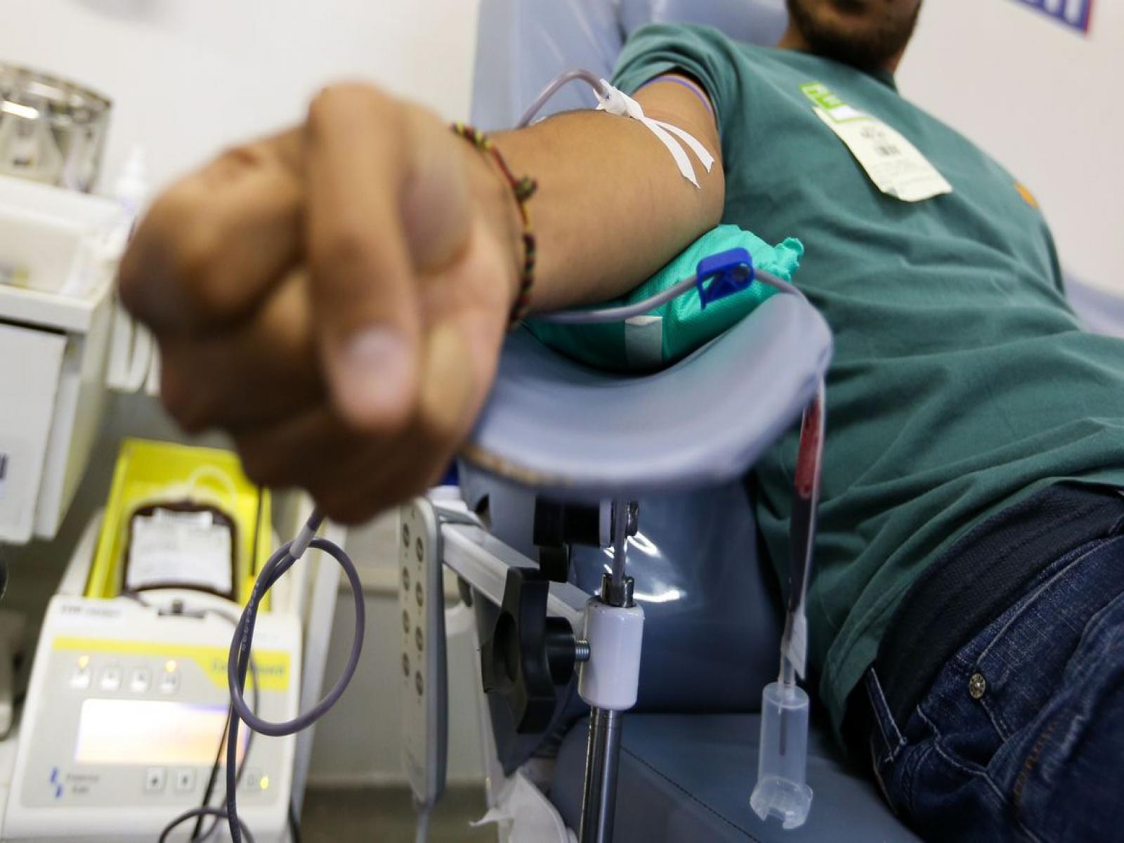 Doação de sangue cai 10% no país durante a pandemia e MS lança campanha