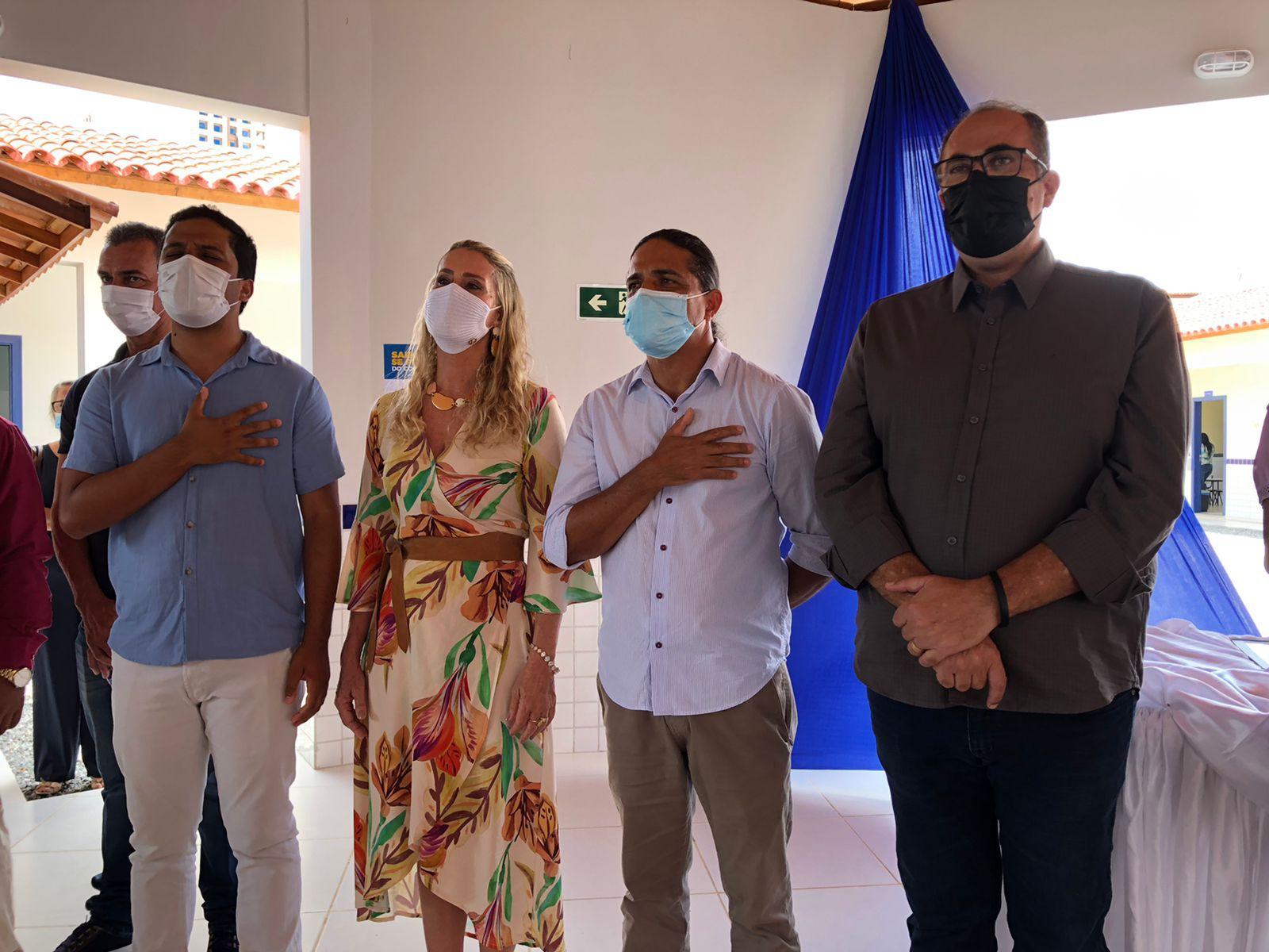 Representando o prefeito de Jequié Zé Cocá, Hassan participa de inaugurações em Jaguaquara