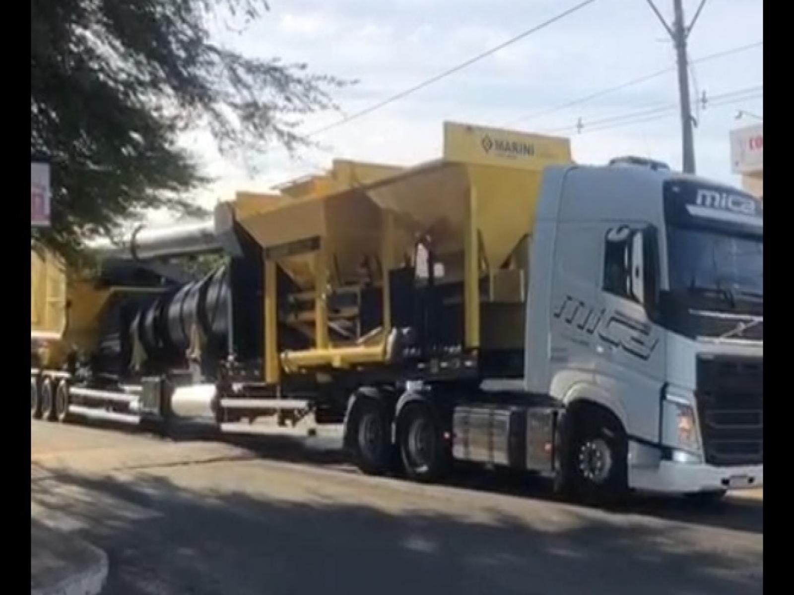 Prefeitura de Guanambi adquire usina asfáltica  e cidade será toda pavimentada