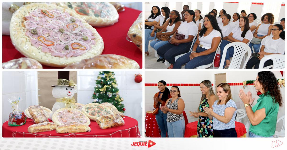 Prefeitura de Jequié promove encerramento do curso profissionalizante gratuito de massas e pizzas