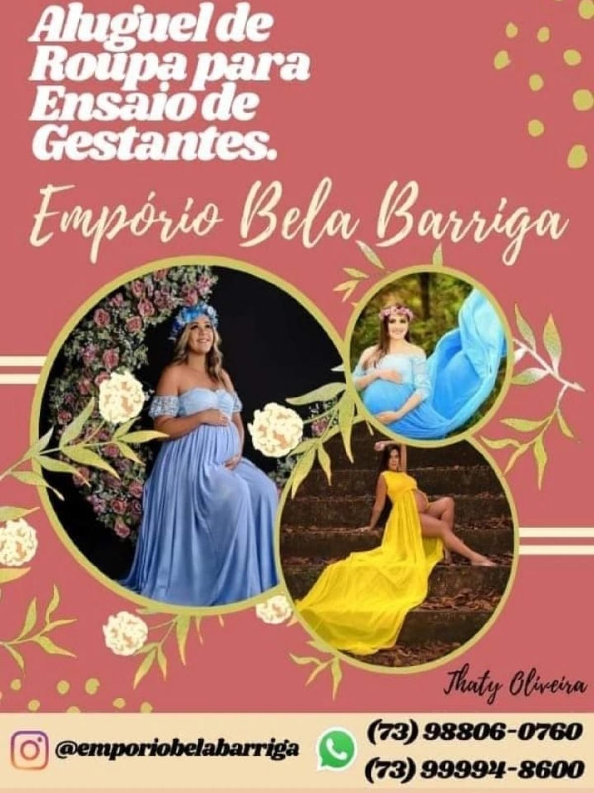 Empório Bela Barriga, aluguel de roupas para gestantes