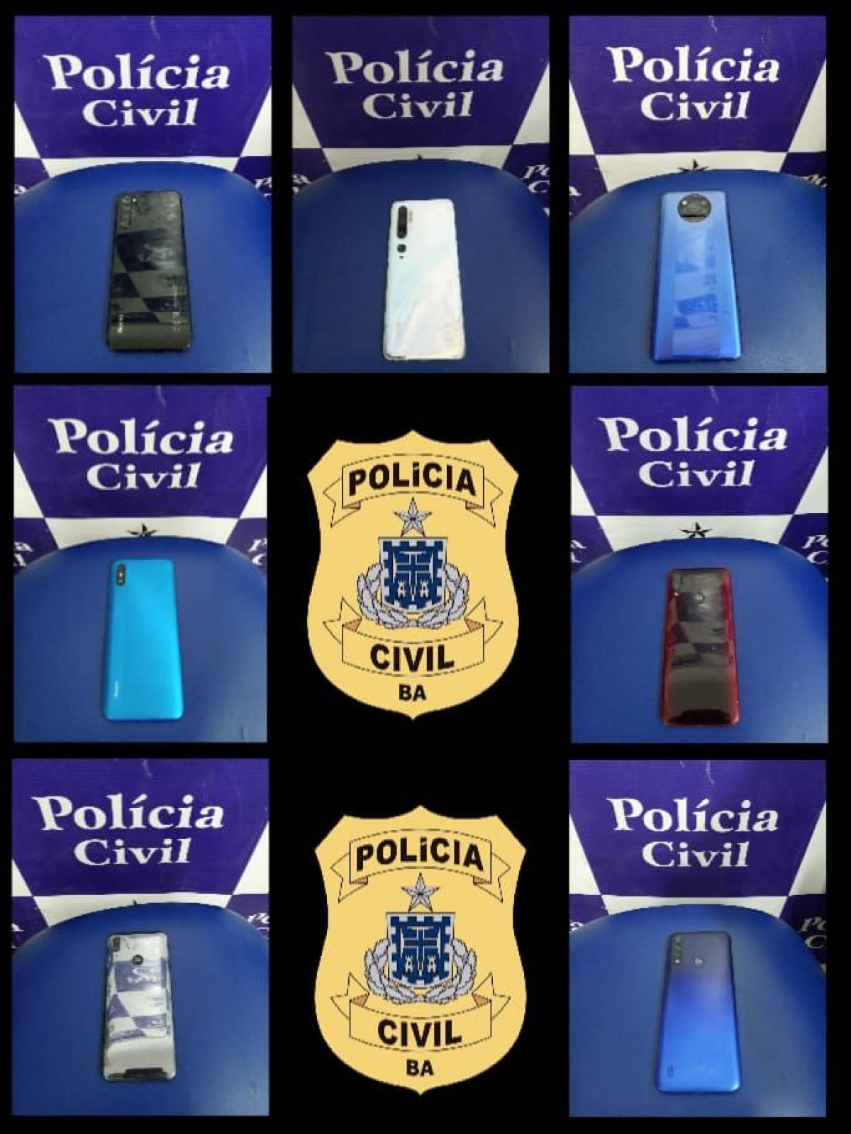 Polícia Civil recuperou 7 celulares roubados em Jequié