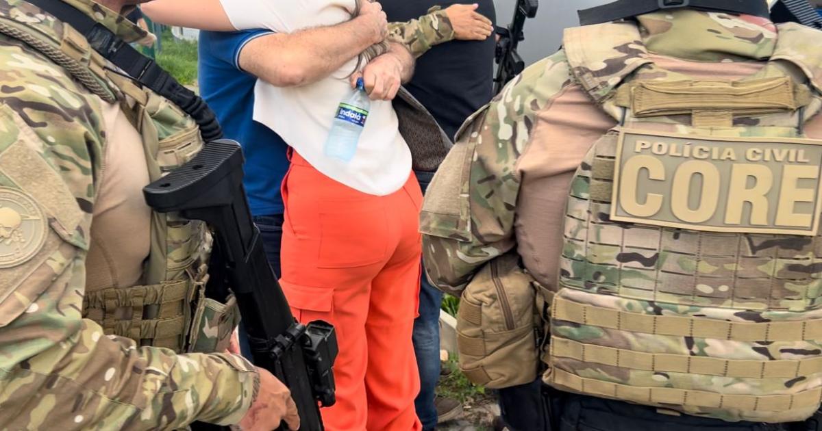Polícia Civil apreende quatro armas e munições com sequestradores de empresário