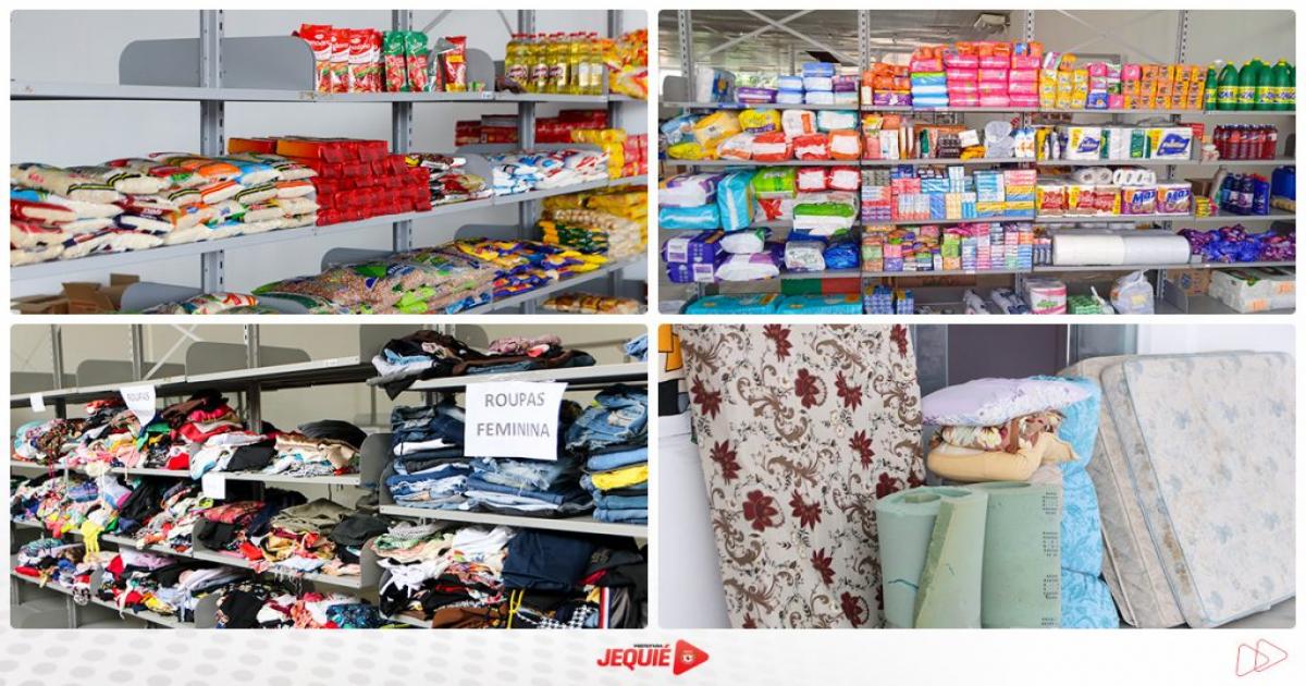 Prefeitura de Jequié recebe doações de donativos na Biblioteca Central em auxílio às famílias atingidas pelas enchentes