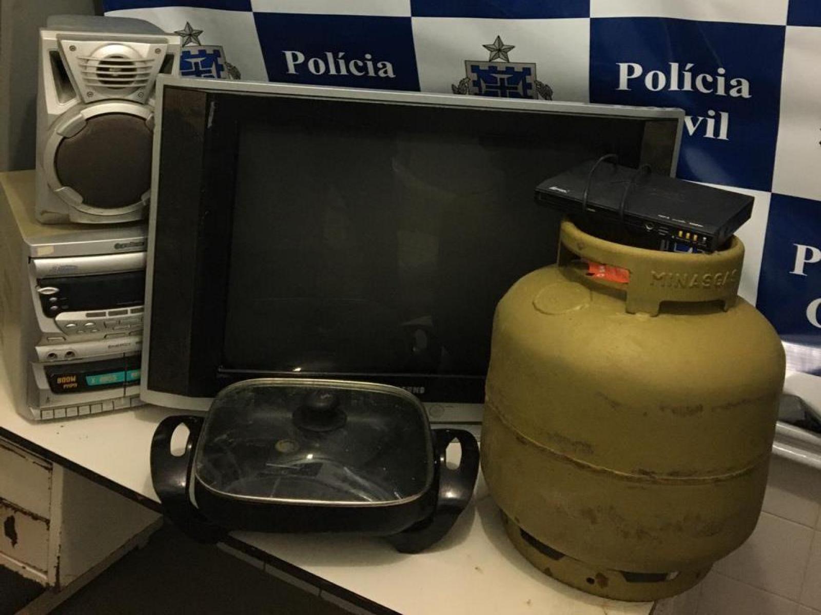 Brejões: Polícia Civil recupera objetos furtados e prende o autor