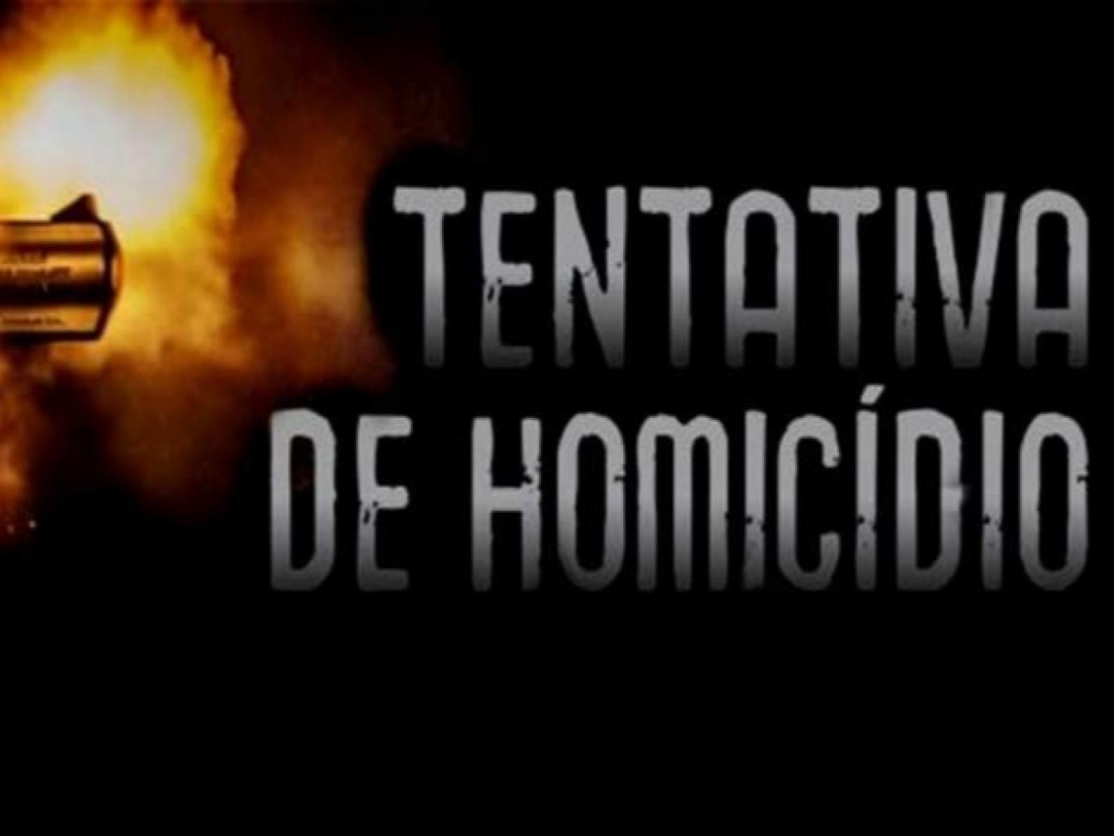 Tentativa de homicídio na Rua Paraíba