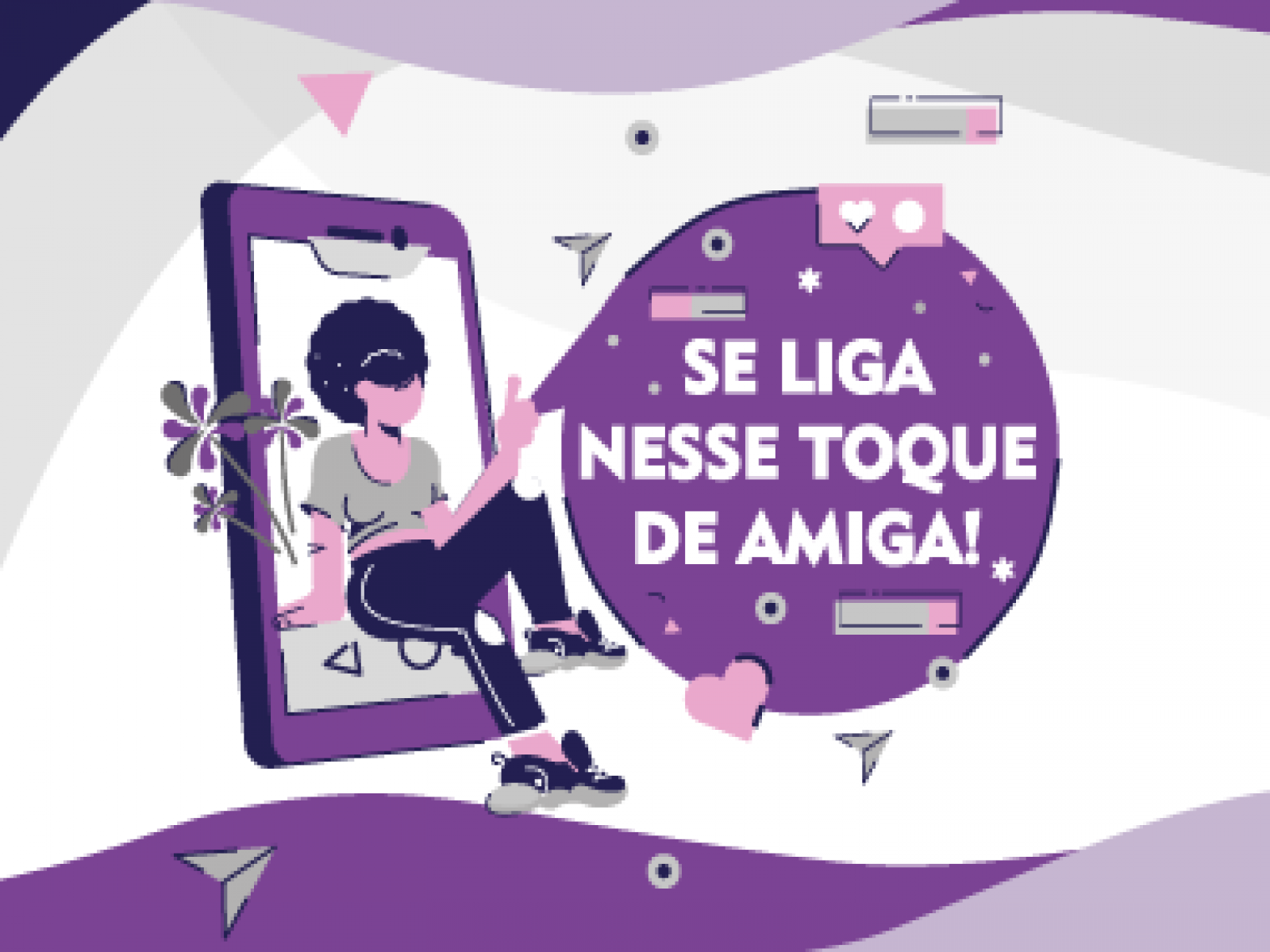 Violência psicológica contra a mulher é tema da campanha nacional Toque de Amiga