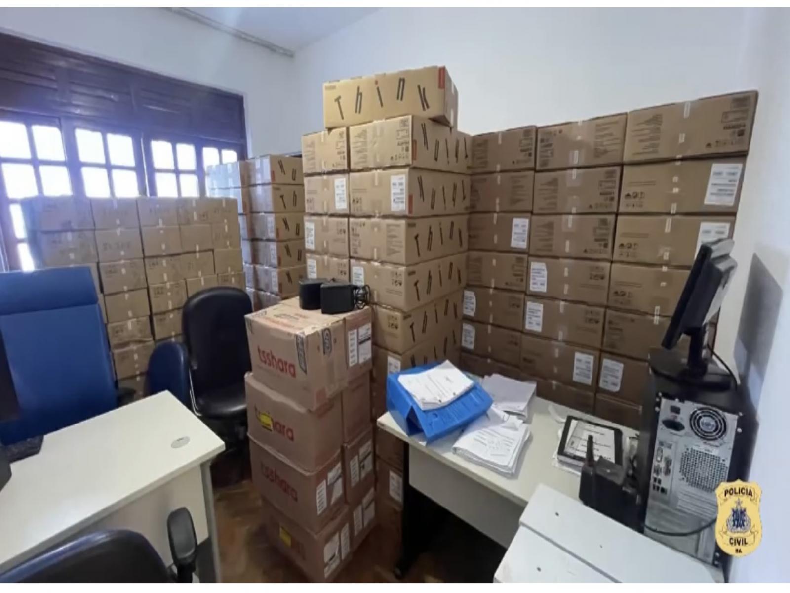 9ª COORPIN distribui equipamentos de informática entre suas delegacias