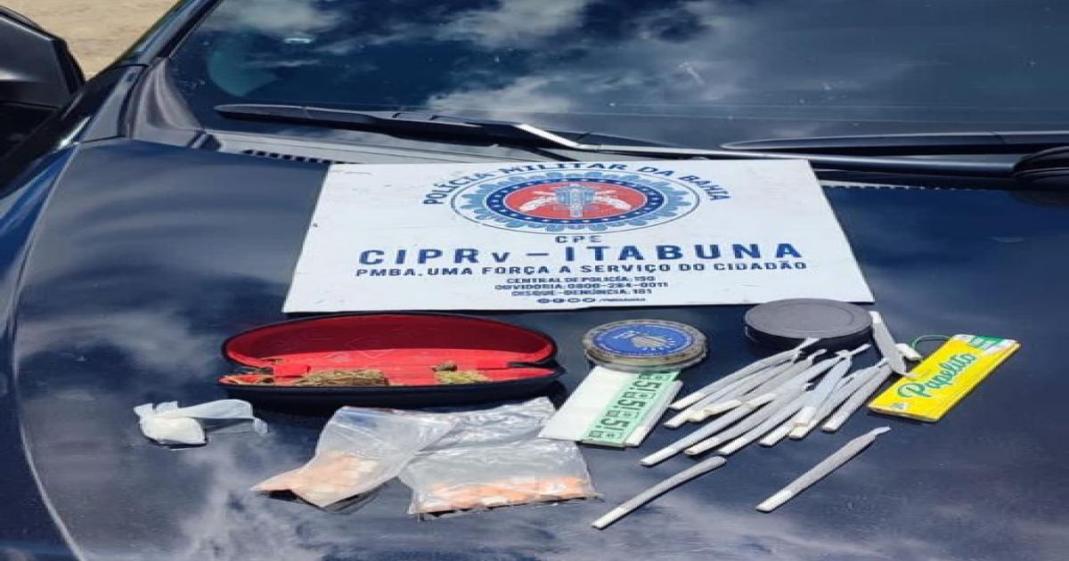 DOIS HOMENS SÃO PRESOS POR TRÁFICO DE DROGAS
