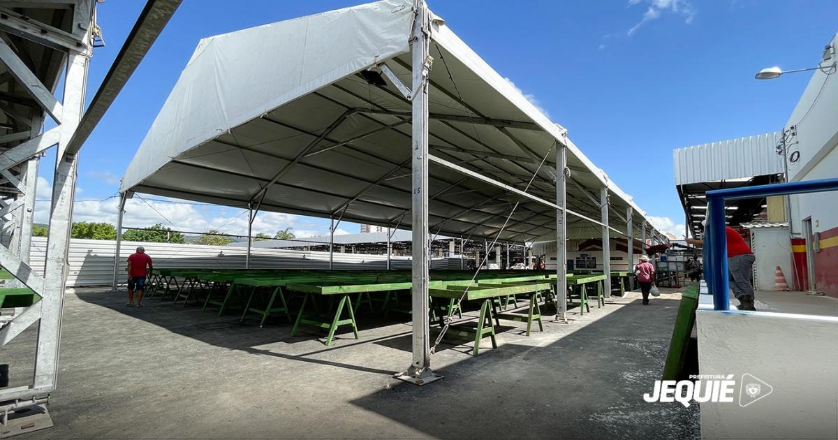 Prefeitura de Jequié fará realocação dos feirantes e vendedores de frutas e verduras para espaço do Centro de Abastecimento