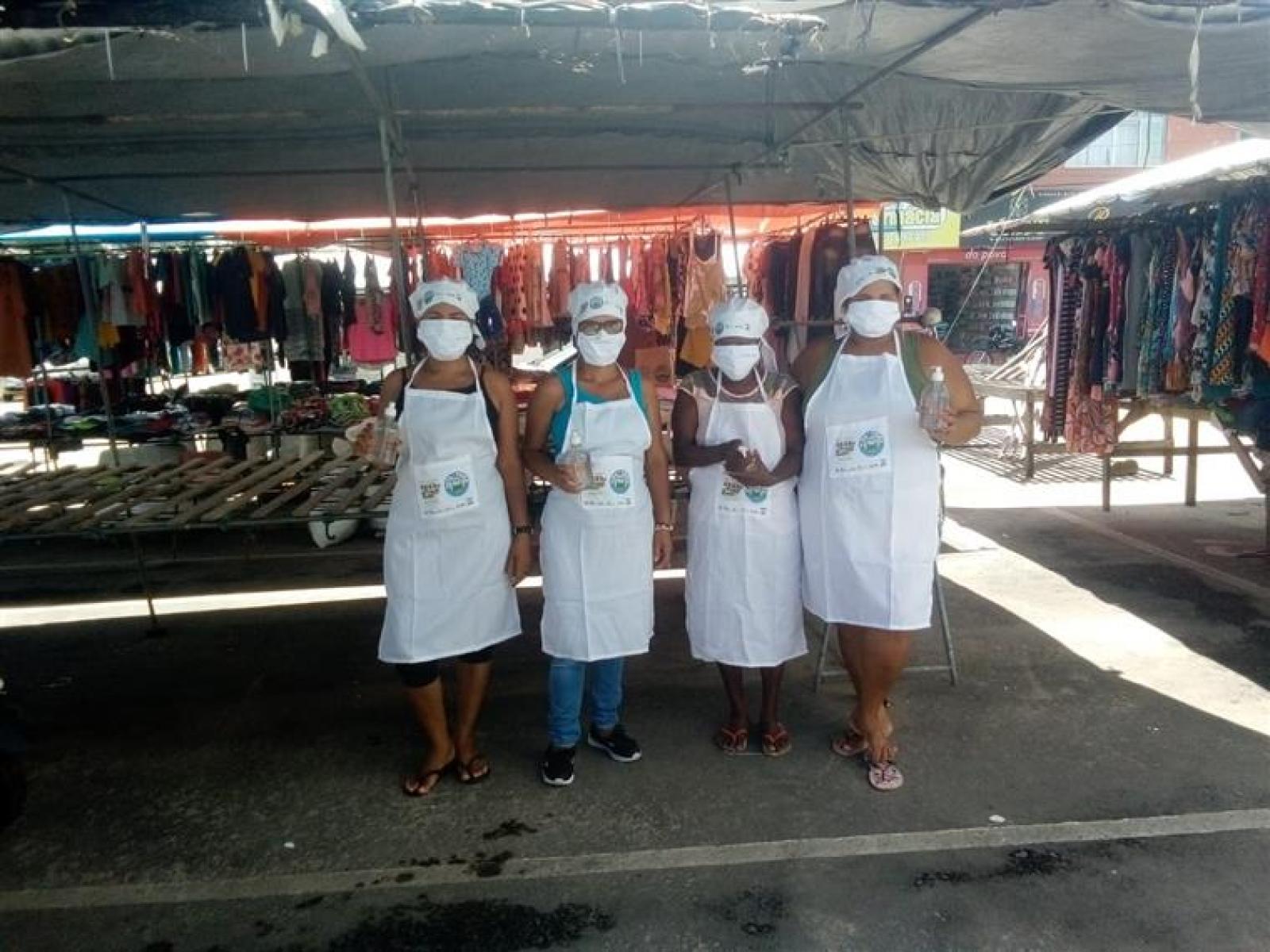 Feirantes de Jitaúna recebem kits do programa Feira Segura – Viva a Feira