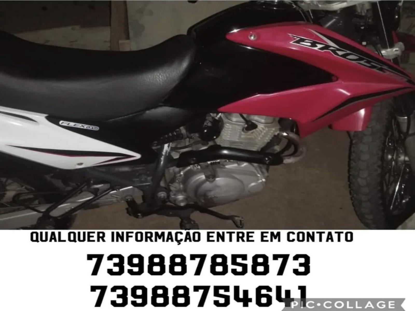 Moto tomada de assalto na BR 330