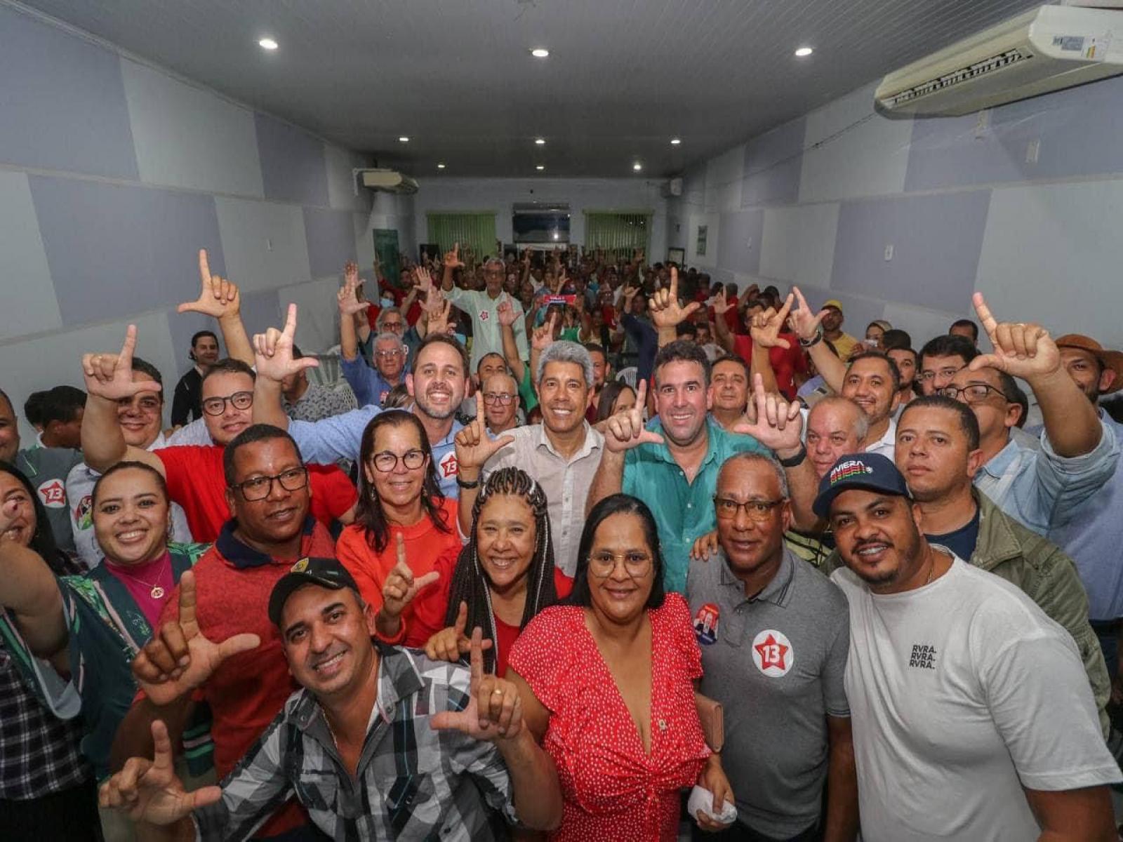 Prefeitos e Lideranças da região declaram apoio a Jerônimo e Patrick Lopes no esquenta PGP em Aiquara